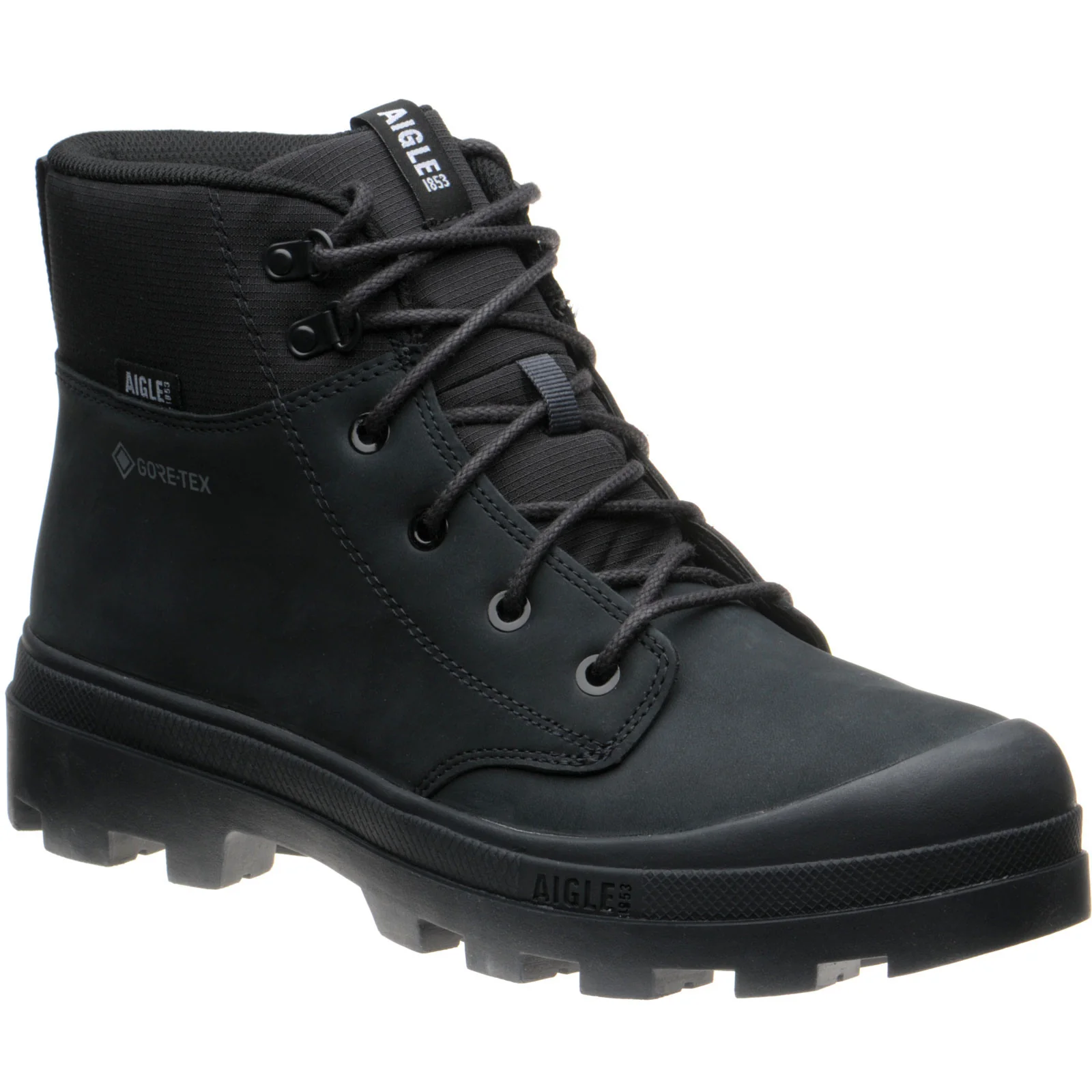 Aigle Tenere LTR GTX mens rubber-soled boots in black