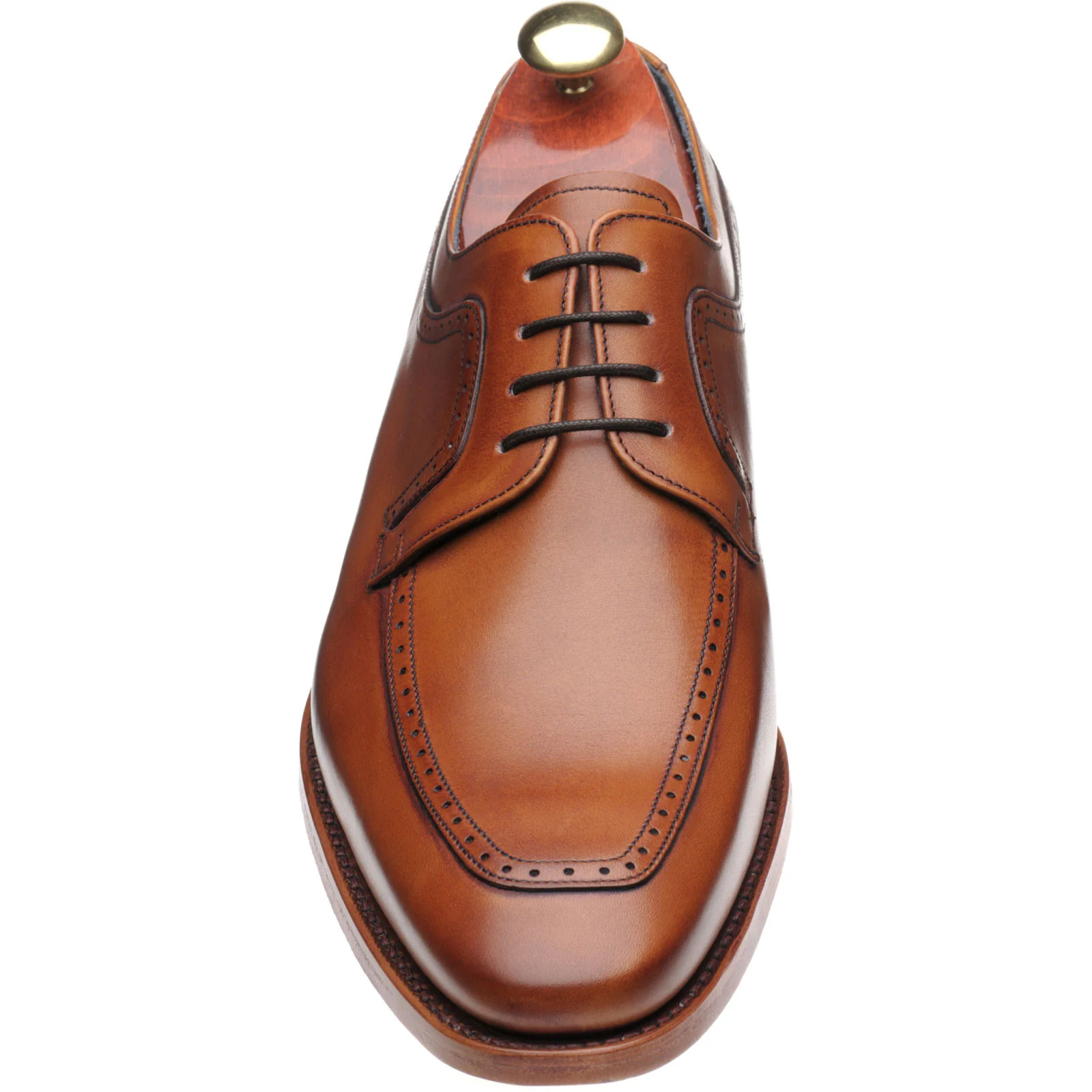 Barker Antony mens Derby shoes in antique rosewood - Image 2