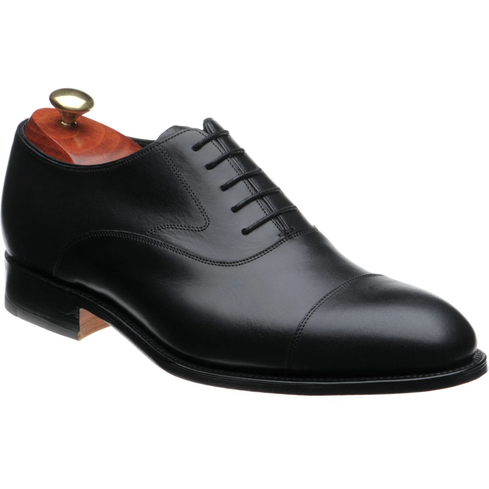Barker Falsgrave mens Oxfords in black calf (second)