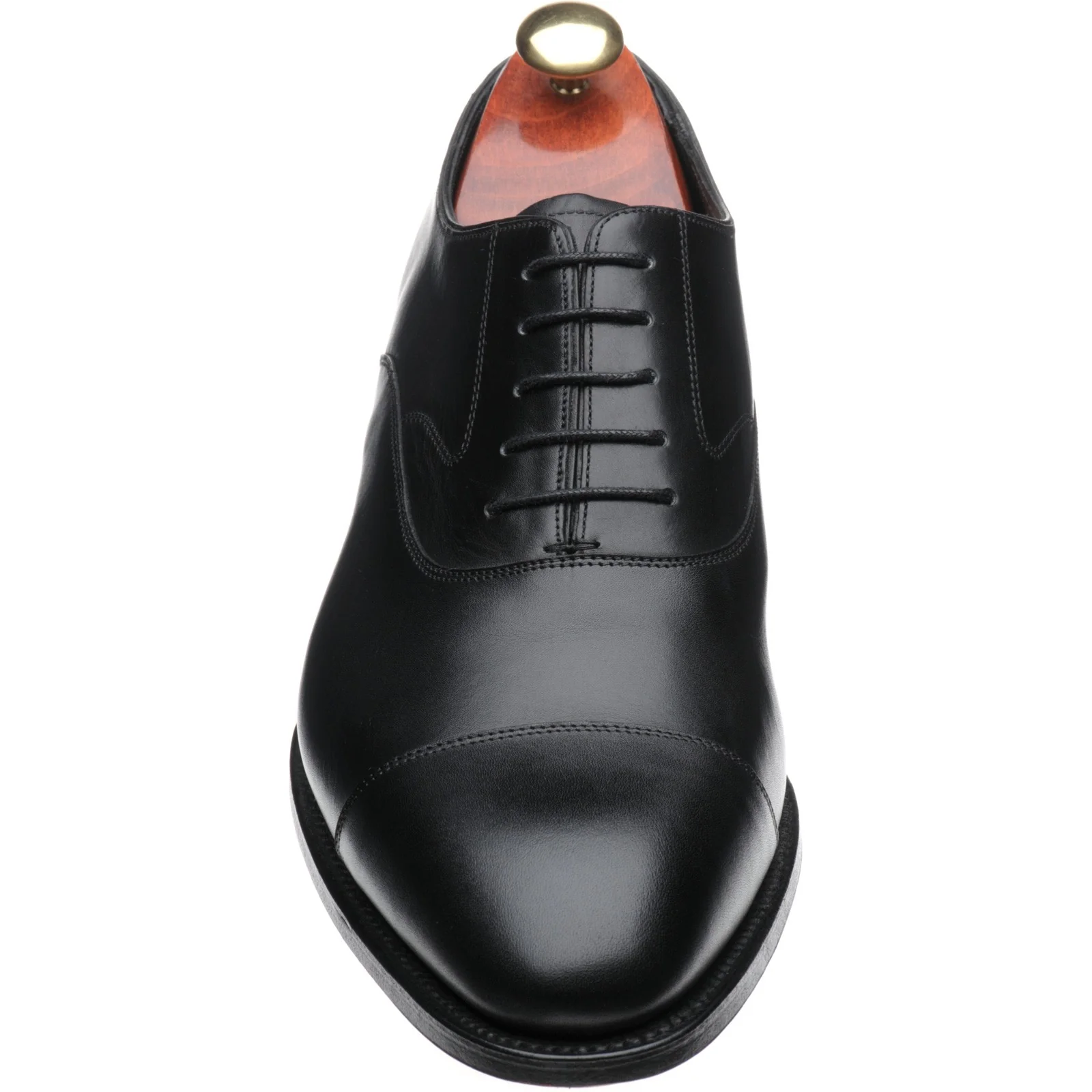 Barker Falsgrave mens Oxfords in black calf (second) - Image 2