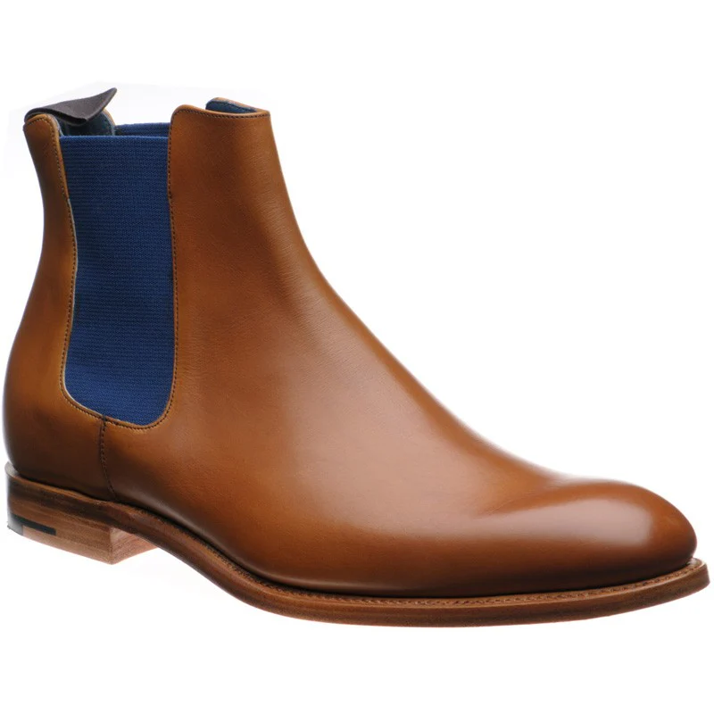 Barker Hopper mens Chelsea boots in cedar calf (second)