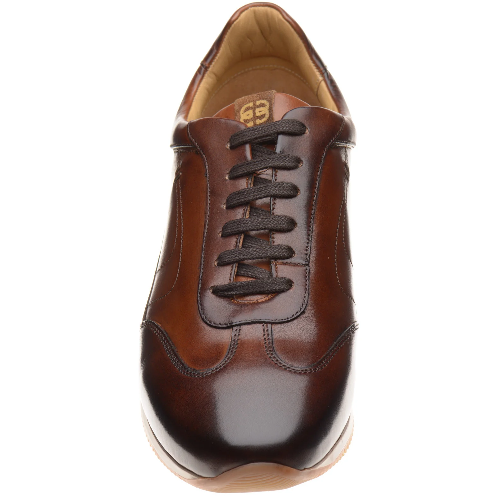 Barker Sharpe mens rubber-soled in walnut calf - Image 2