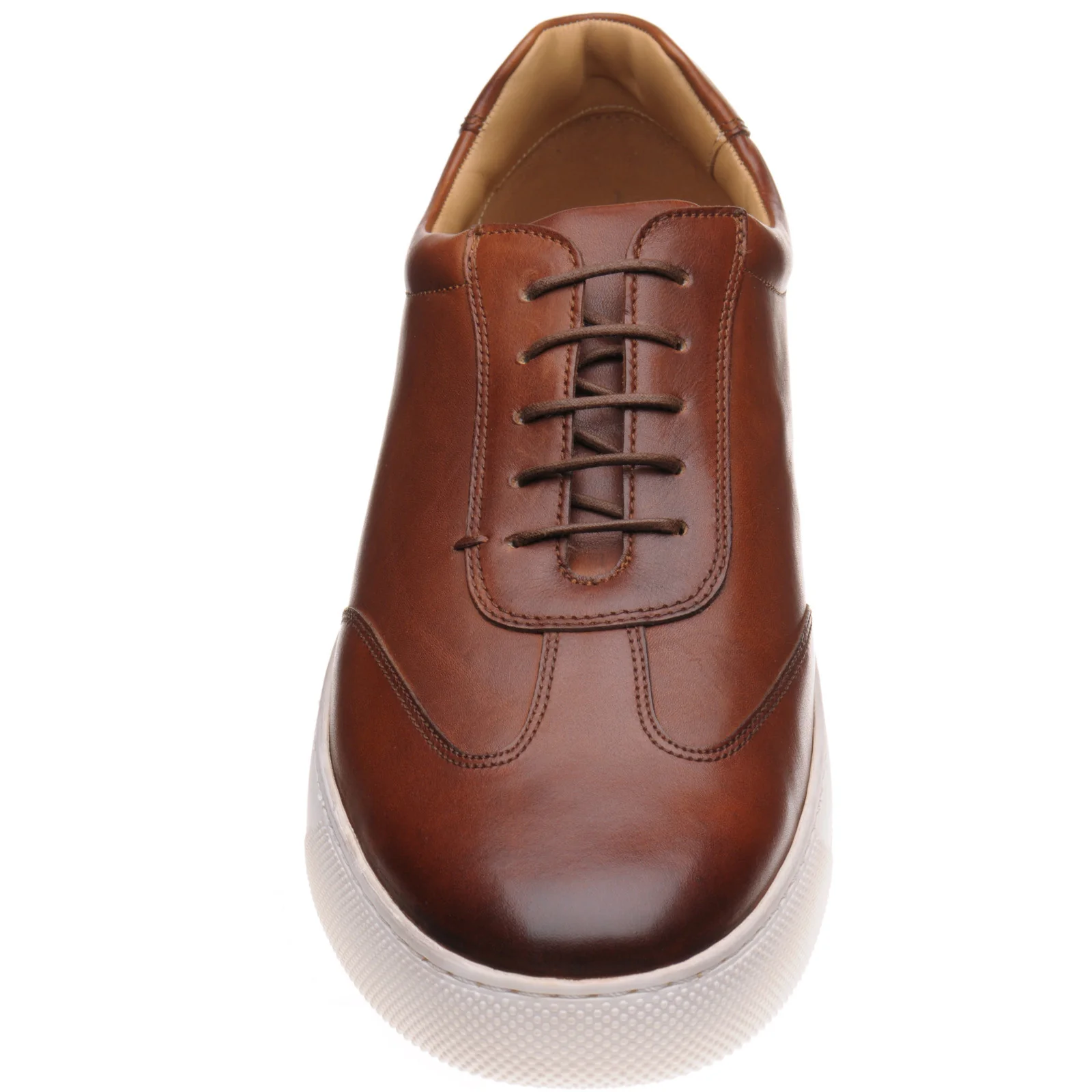 Barker Stig mens rubber-soled in tan handfinished calf - Image 2