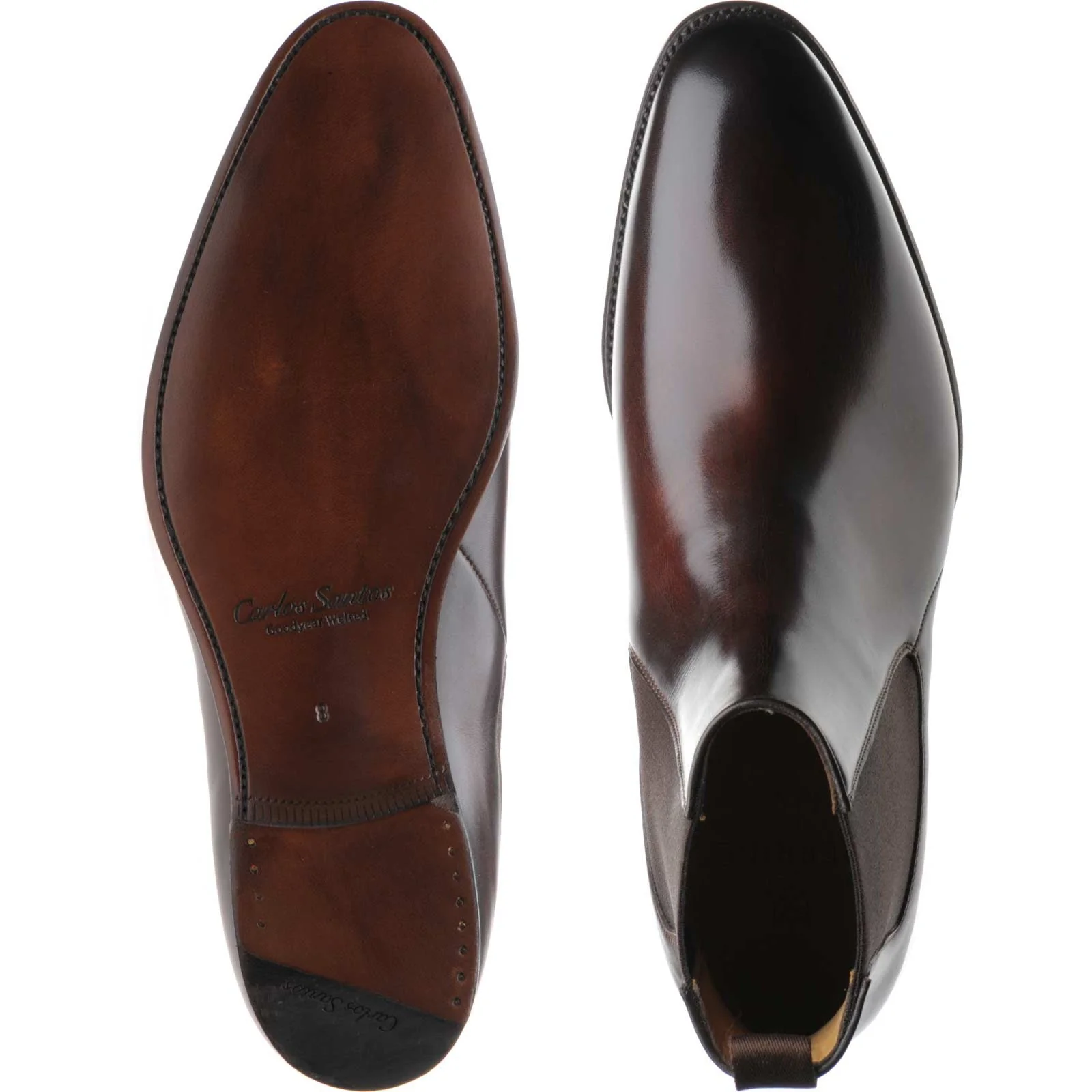 Carlos Santos 7902 mens Chelsea boots in guimaraes - Image 3