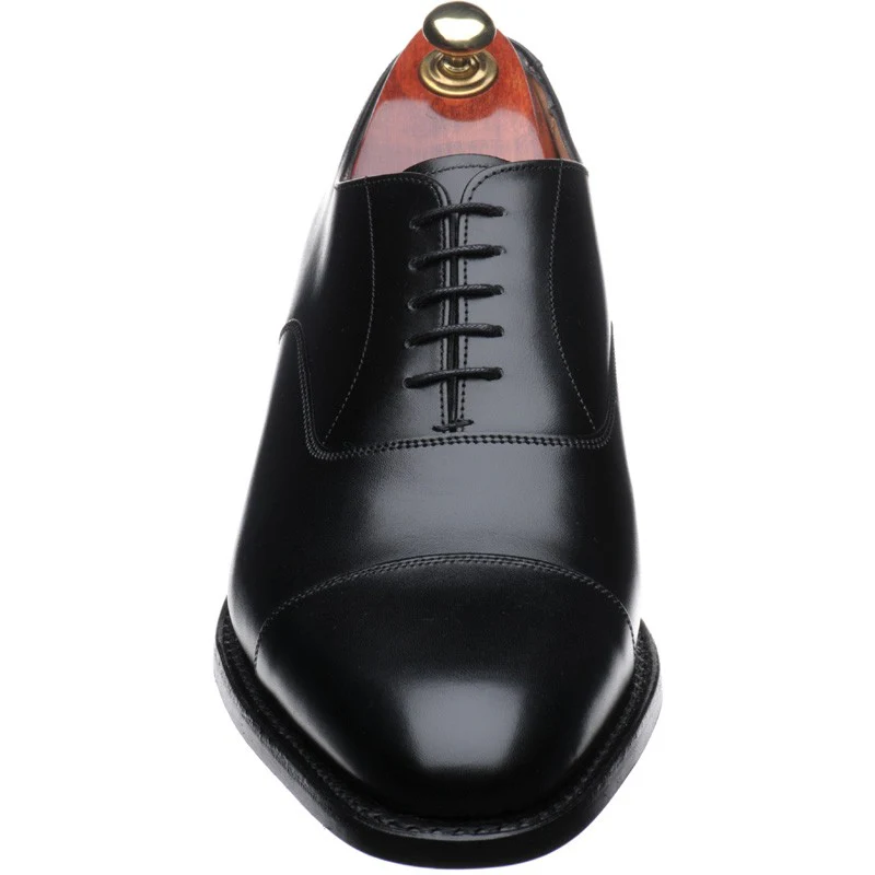 Cheaney Lime Rubber mens rubber-soled Oxfords in black calf (second) - Image 2