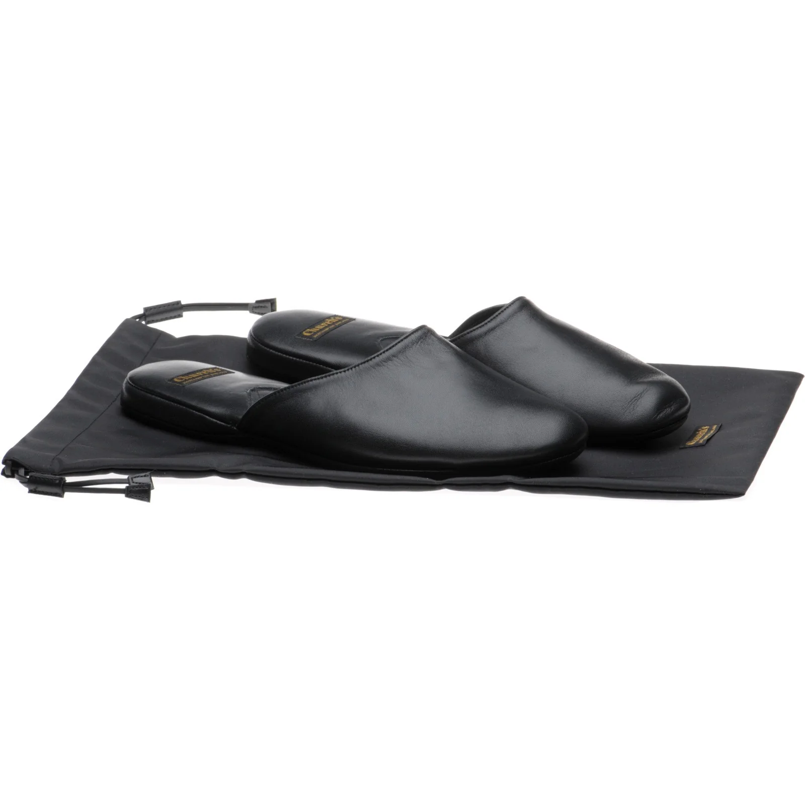 Church Air Travel slippers in black - Image 5
