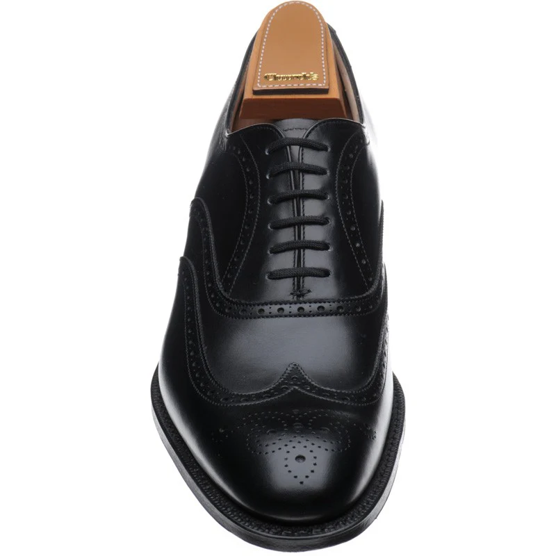 Church Berlin mens brogues in black calf - Image 2