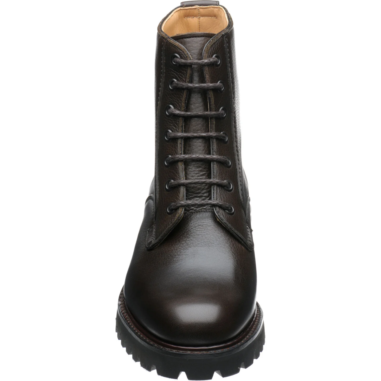 Church Coalport 2 mens rubber-soled boots in ebony grain - Image 2