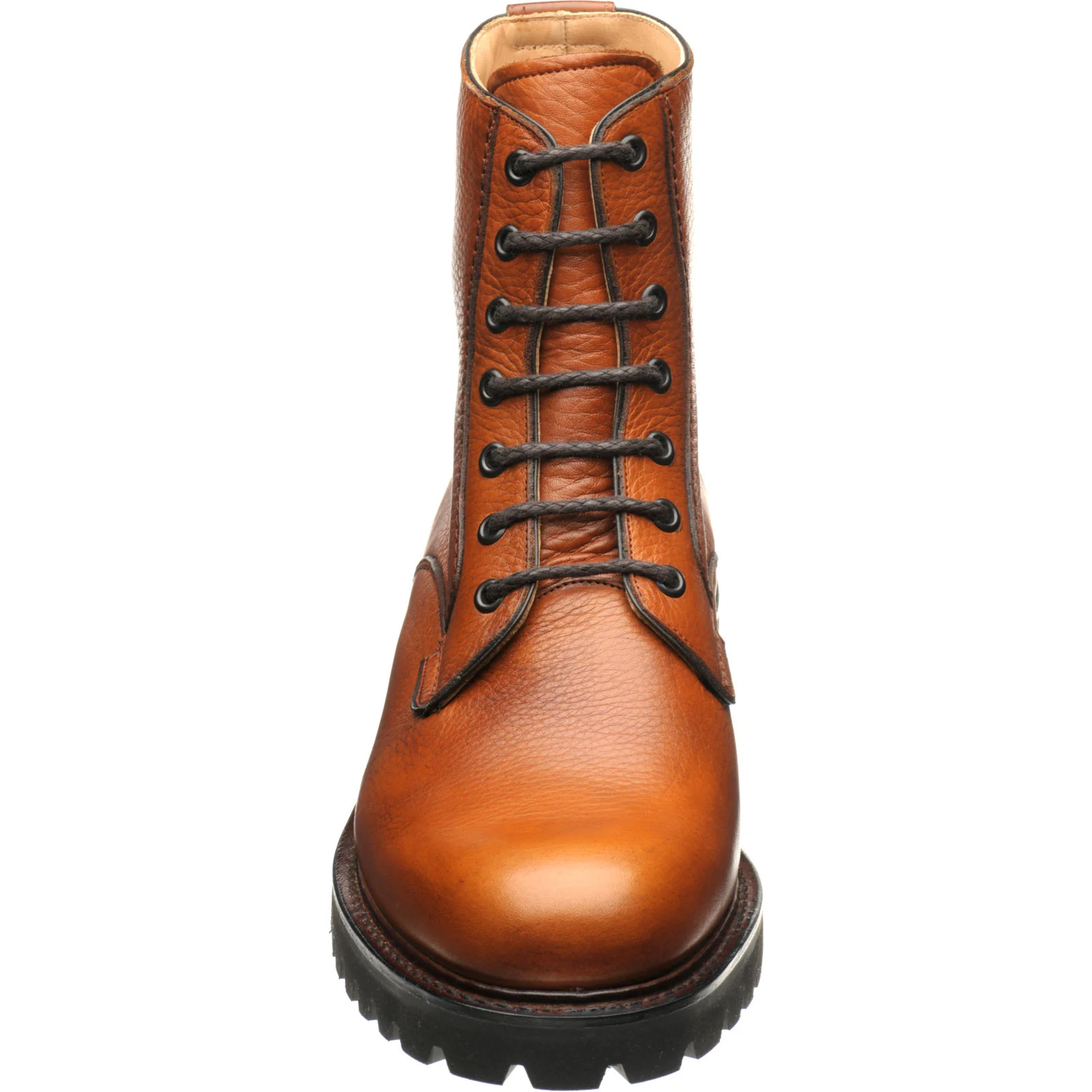 Church Coalport 2 mens rubber-soled boots in walnut grain - Image 2