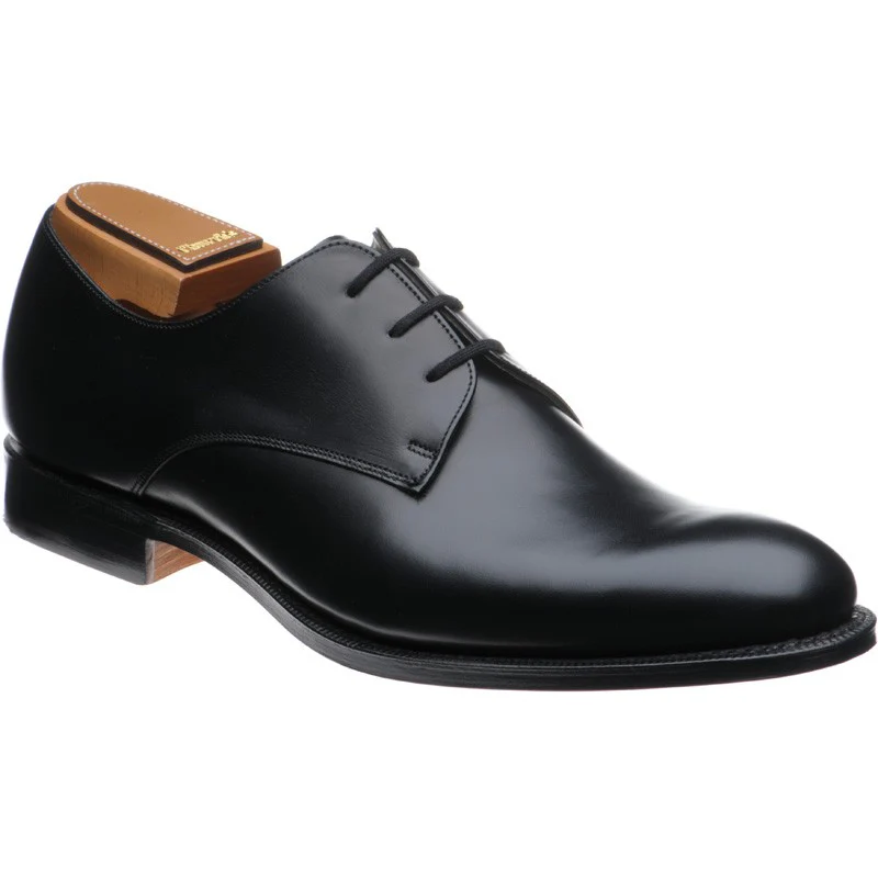 Church Oslo mens Derby shoes in black calf