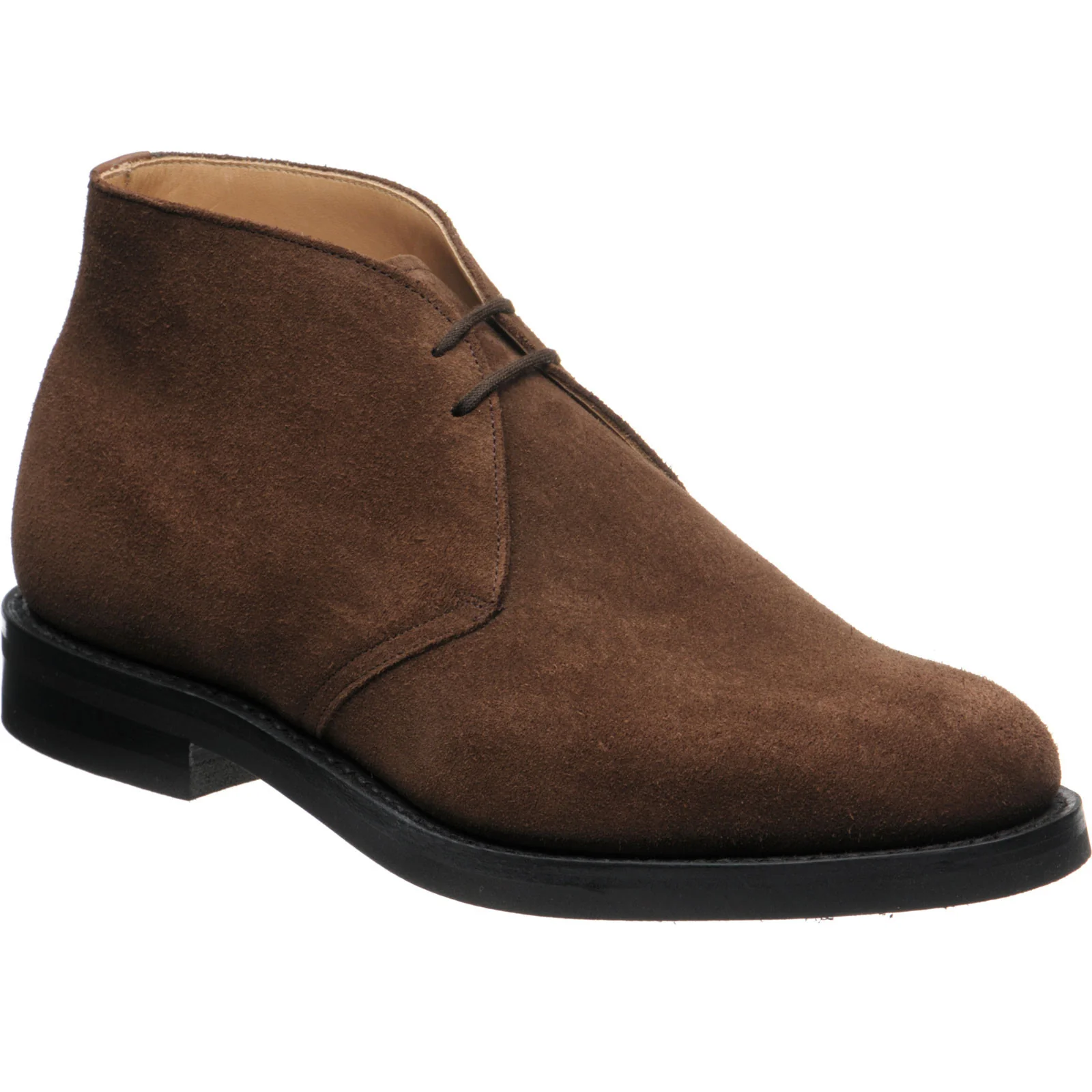Church Ryder III Lightweight mens rubber-soled Chukka boots in sigar suede
