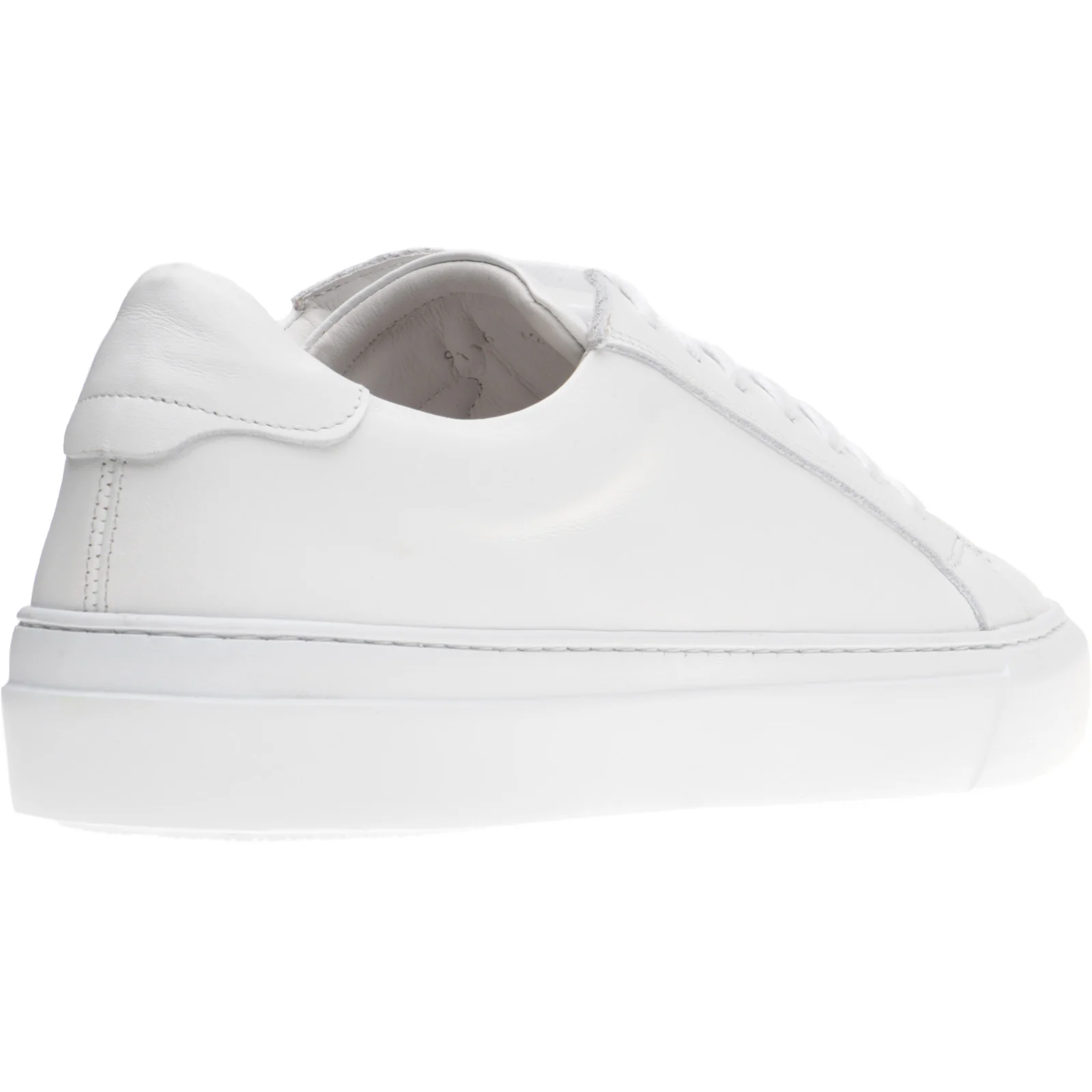 Herring Amalfi mens rubber-soled in white calf (second) - Image 4