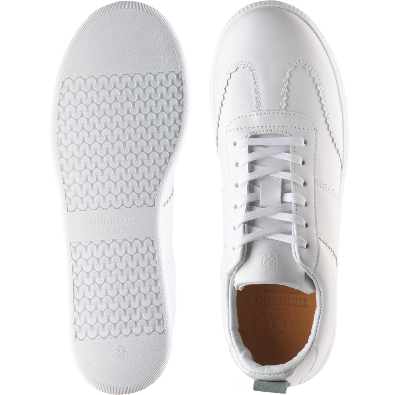 Herring Angelina ladies rubber-soled in white - Image 3