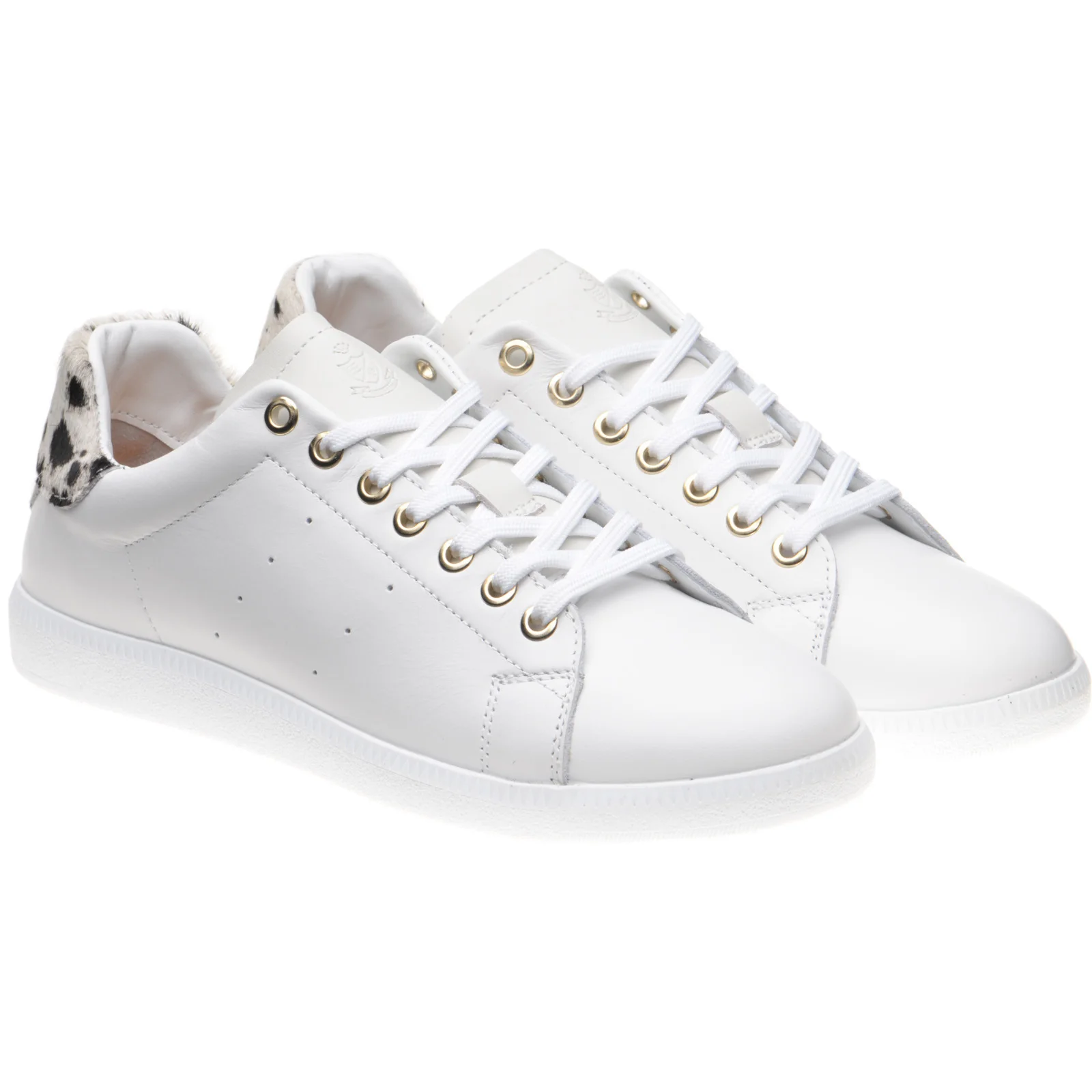 Herring Athena ladies rubber-soled trainers in white (second)