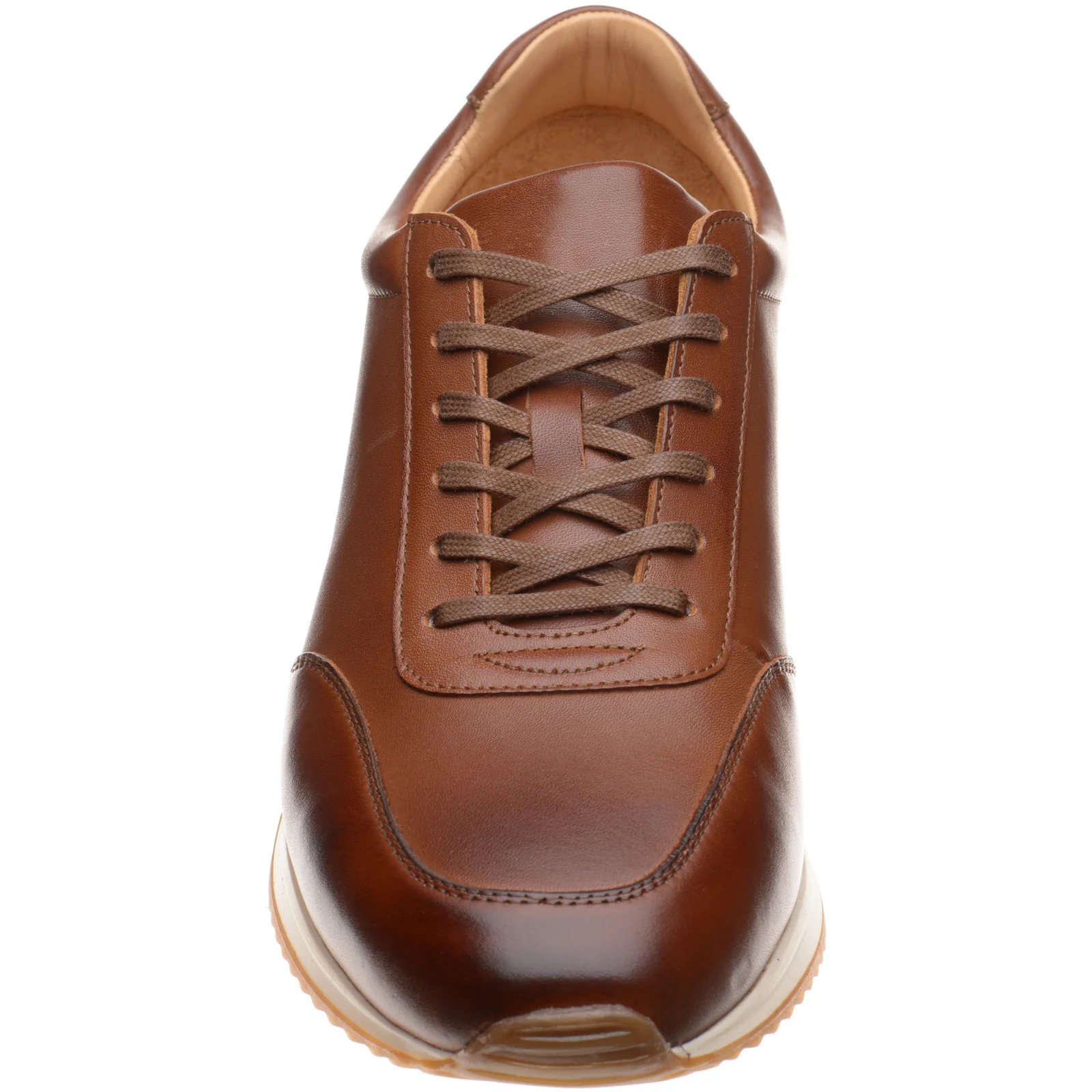 Herring Atlanta mens rubber-soled in cognac calf - Image 2