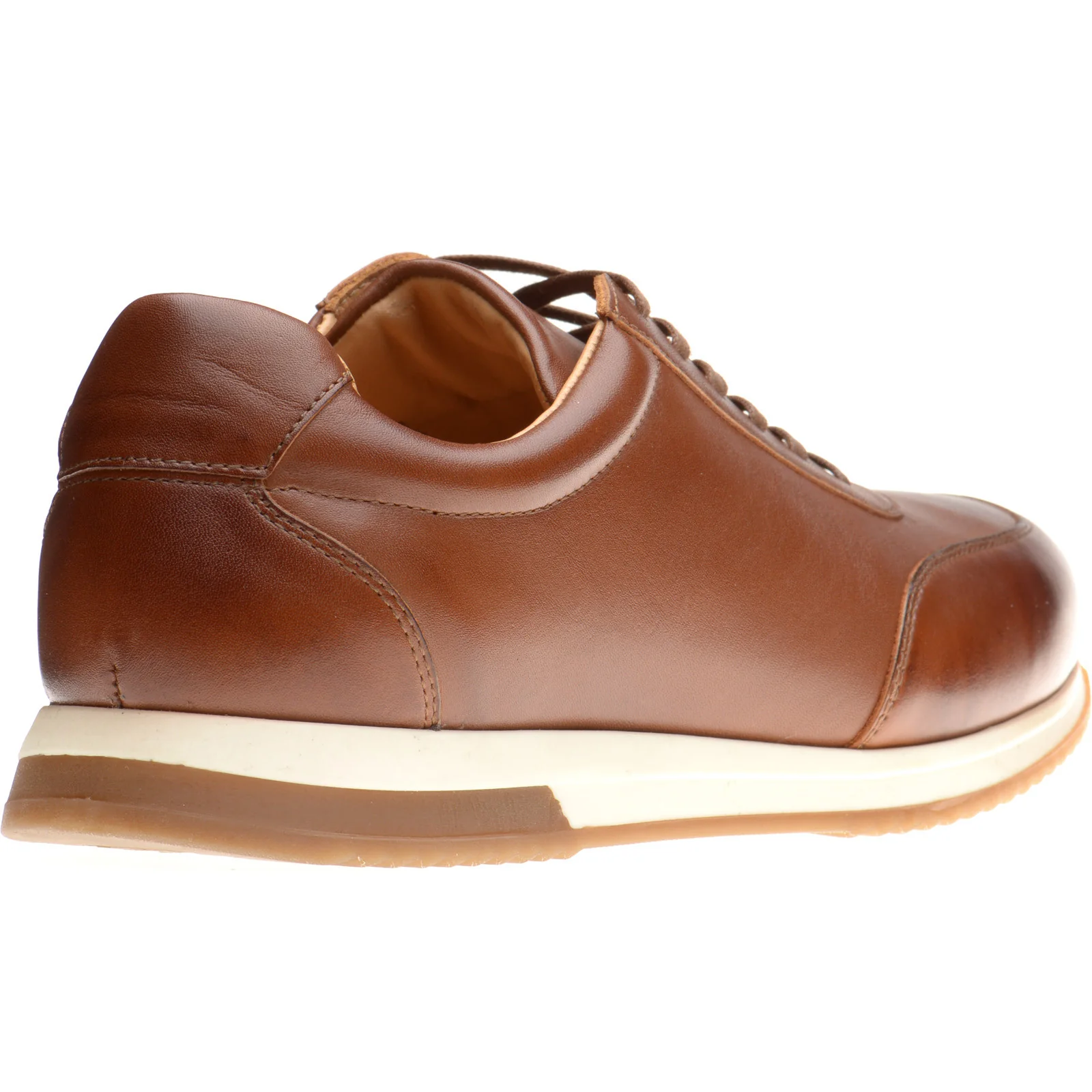Herring Atlanta mens rubber-soled in cognac calf - Image 4