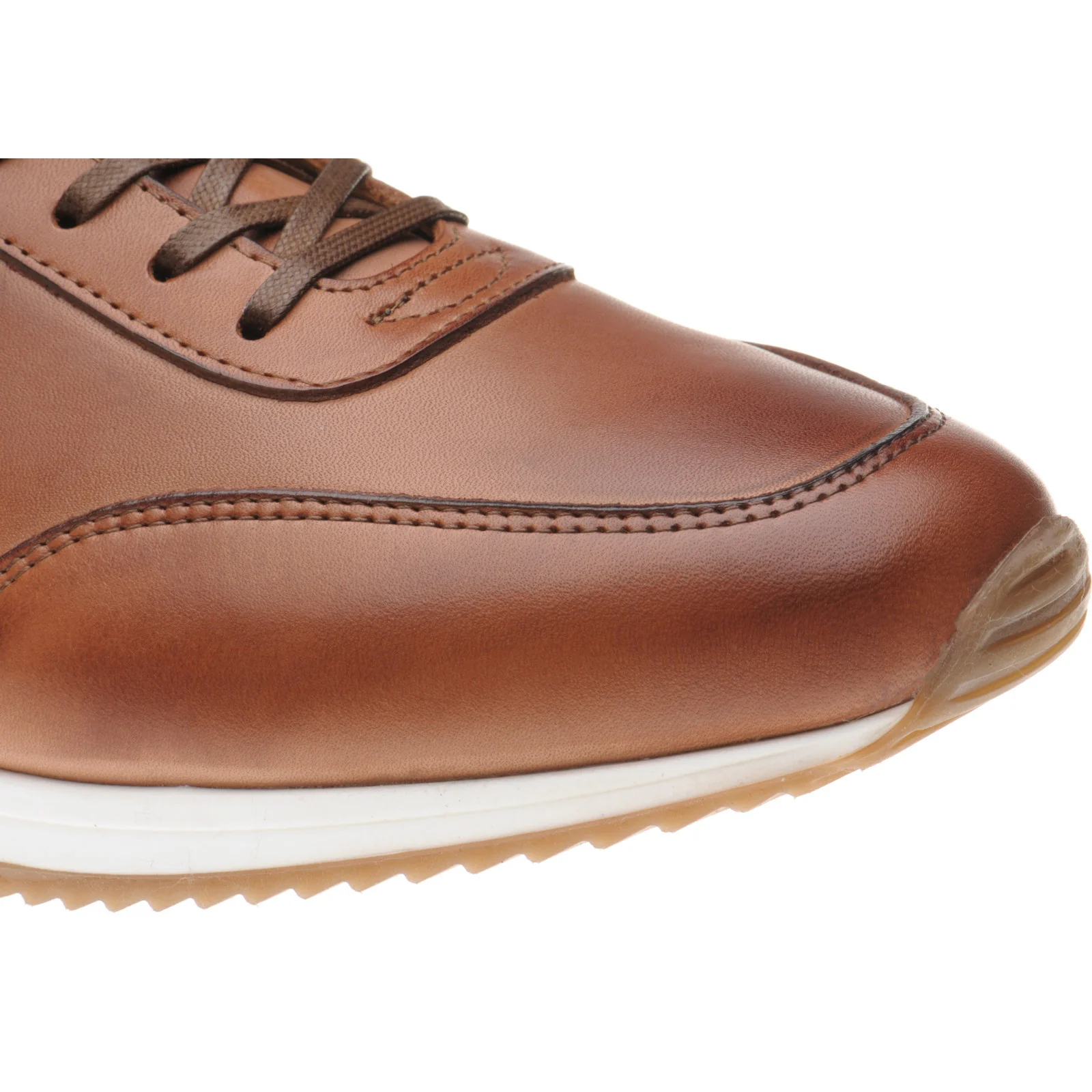 Herring Atlanta mens rubber-soled in english tan calf - Image 5