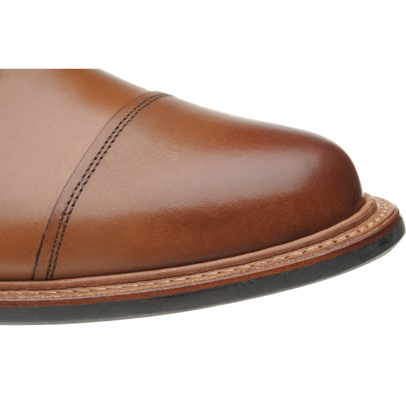 Herring Belstone mens hybrid-soled boots in tan calf (second) - Image 5