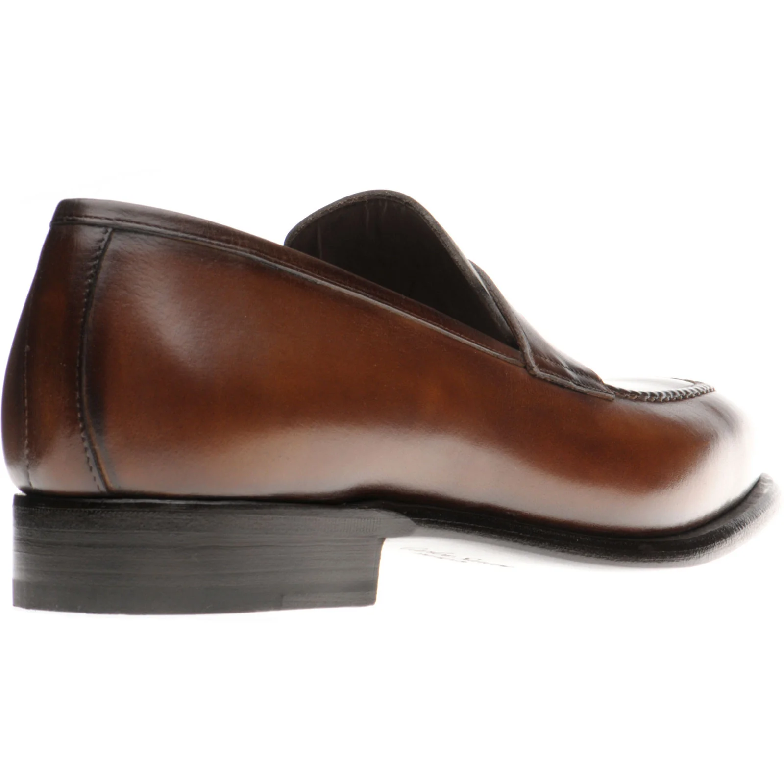 Herring Cadogan mens loafers in tobacco calf - Image 4