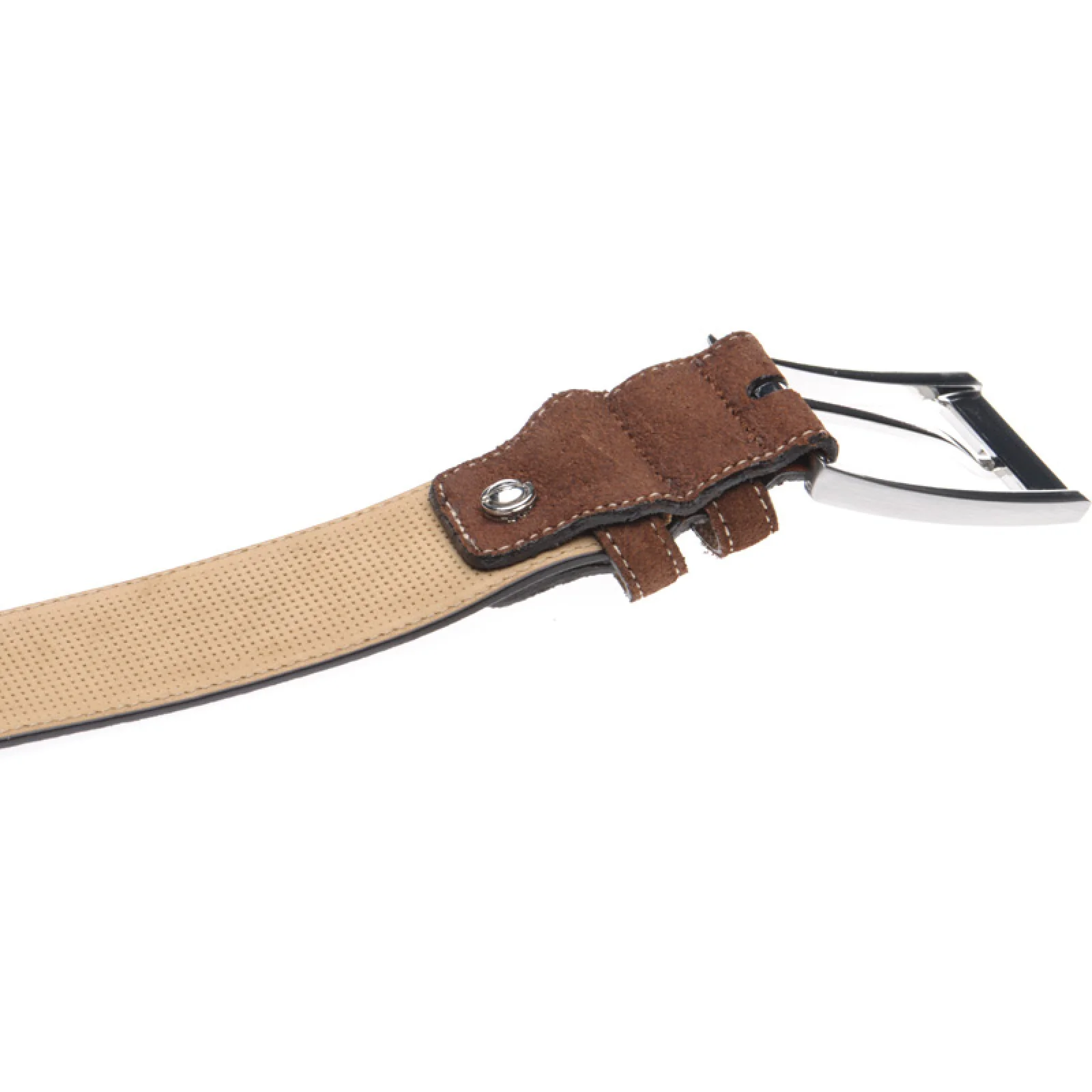 Herring Caserta Belt in chocolate suede - Image 3
