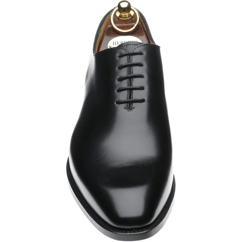 Herring Chaucer mens wholecuts in black calf (second) - Image 2