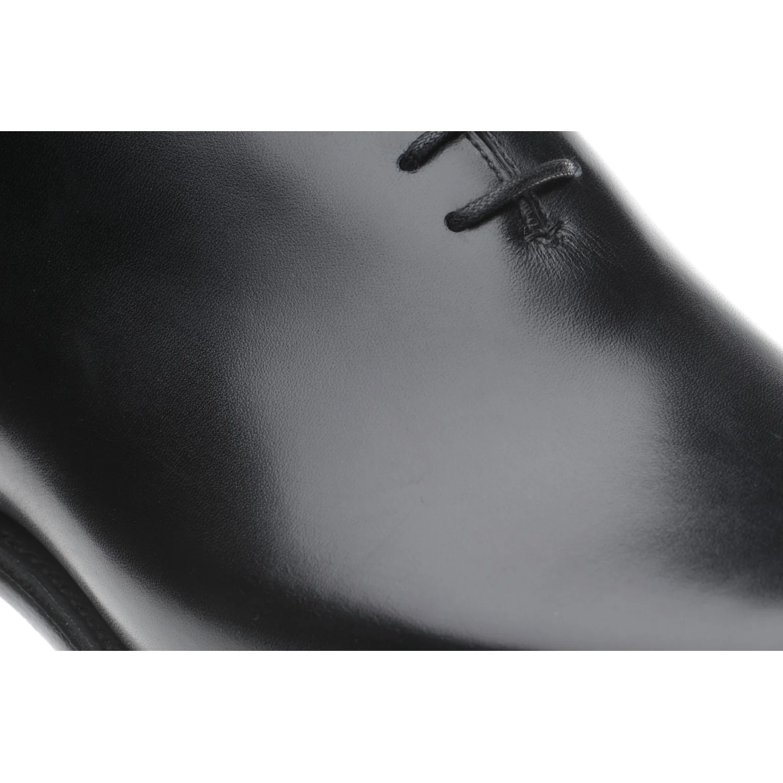 Herring Chaucer mens wholecuts in black calf (second) - Image 4