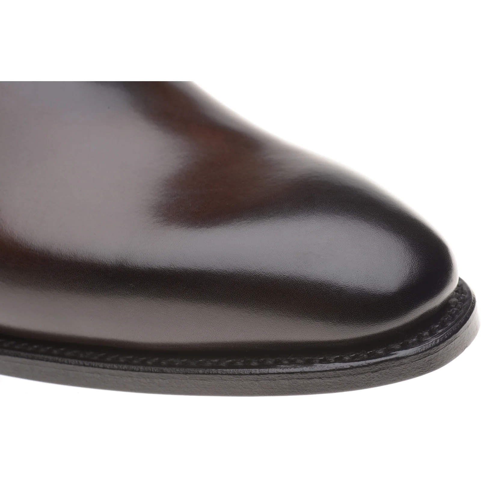 Herring Chaucer mens wholecuts in brown calf - Image 5