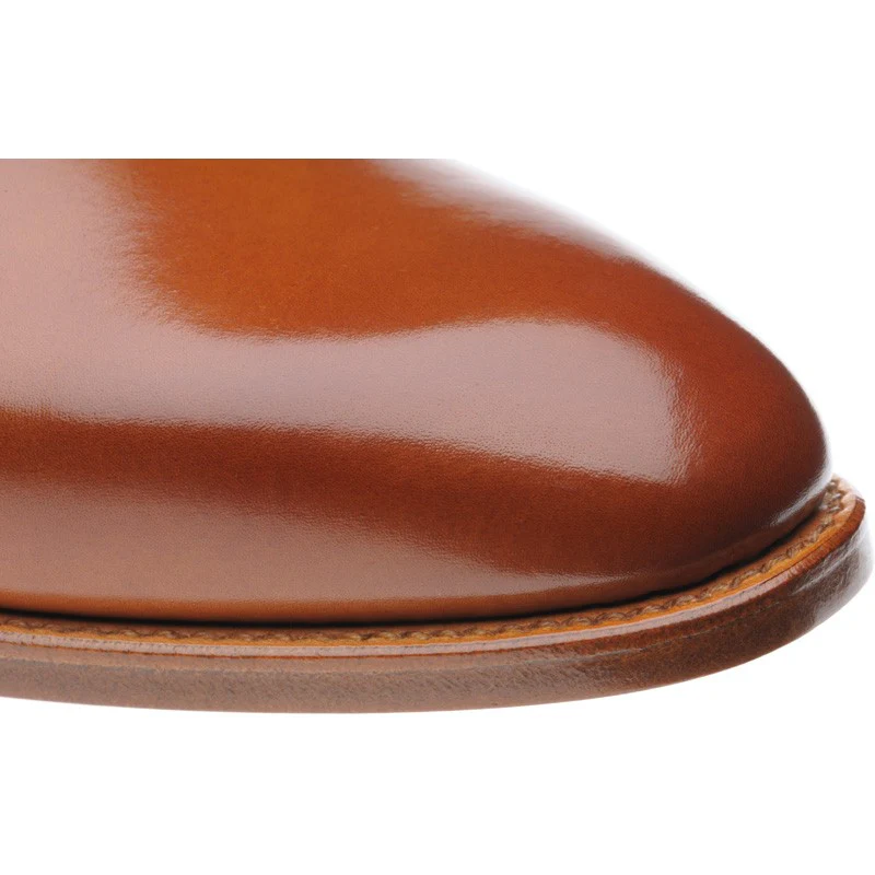 Herring Chaucer mens wholecuts in tan calf (second) - Image 5