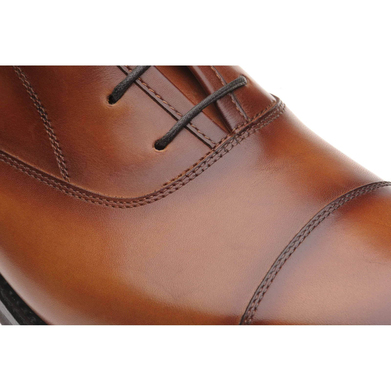 Herring Chiltern mens rubber-soled boots in tan calf - Image 5