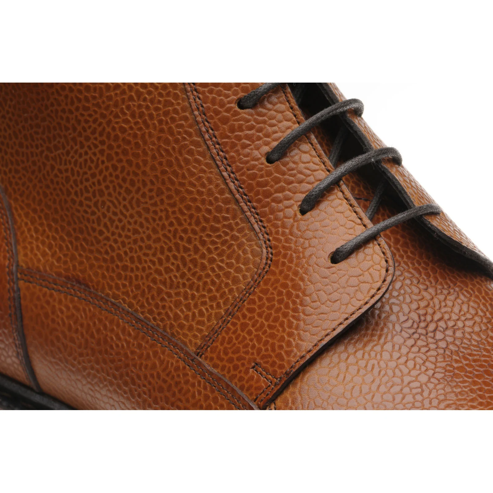 Herring Churchstow Norwegian mens rubber-soled boots in tan grain - Image 4