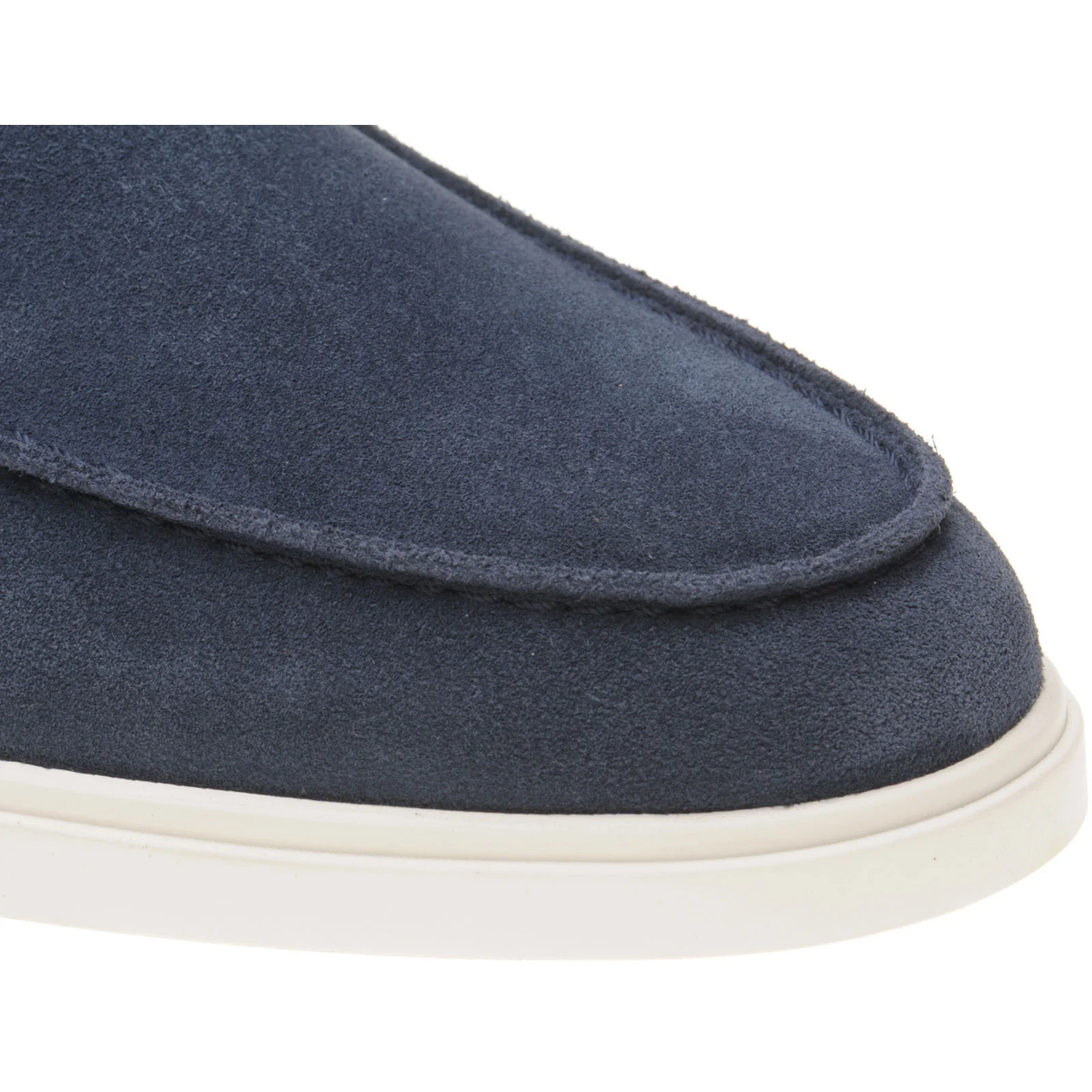 Herring Colorado mens rubber-soled boots in blue suede - Image 5