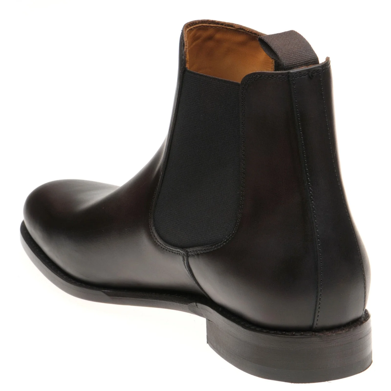 Herring Coltham II mens Chelsea boots in brown waxy - Image 4
