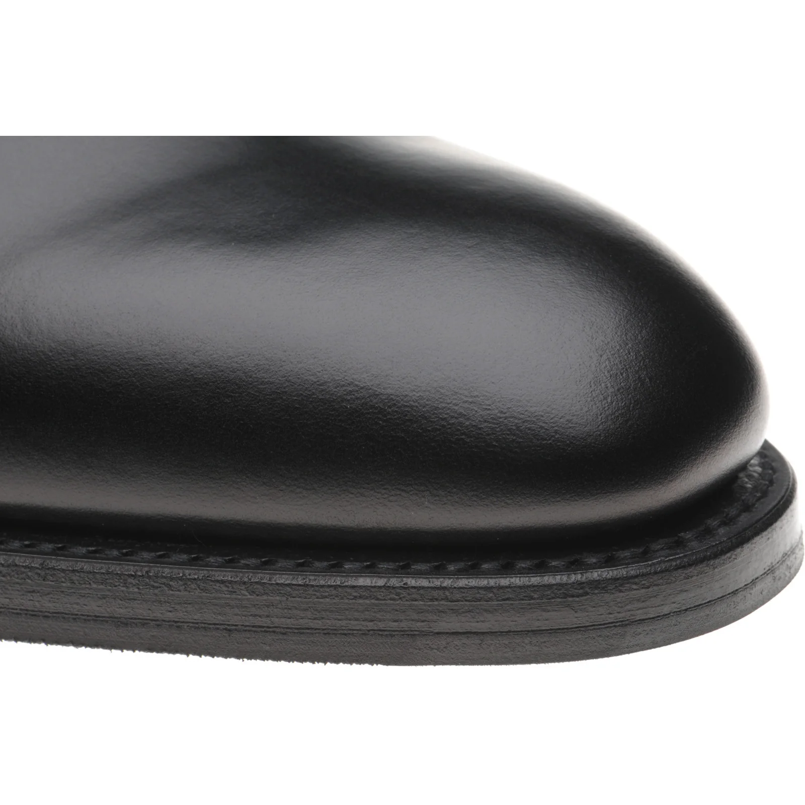 Herring Coltham mens hybrid-soled Chelsea boots in black calf - Image 5