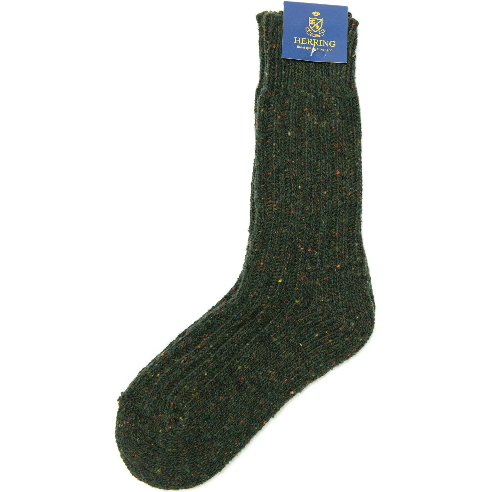 Herring Donegal Ladies Wool Sock in seaweed - Image 2