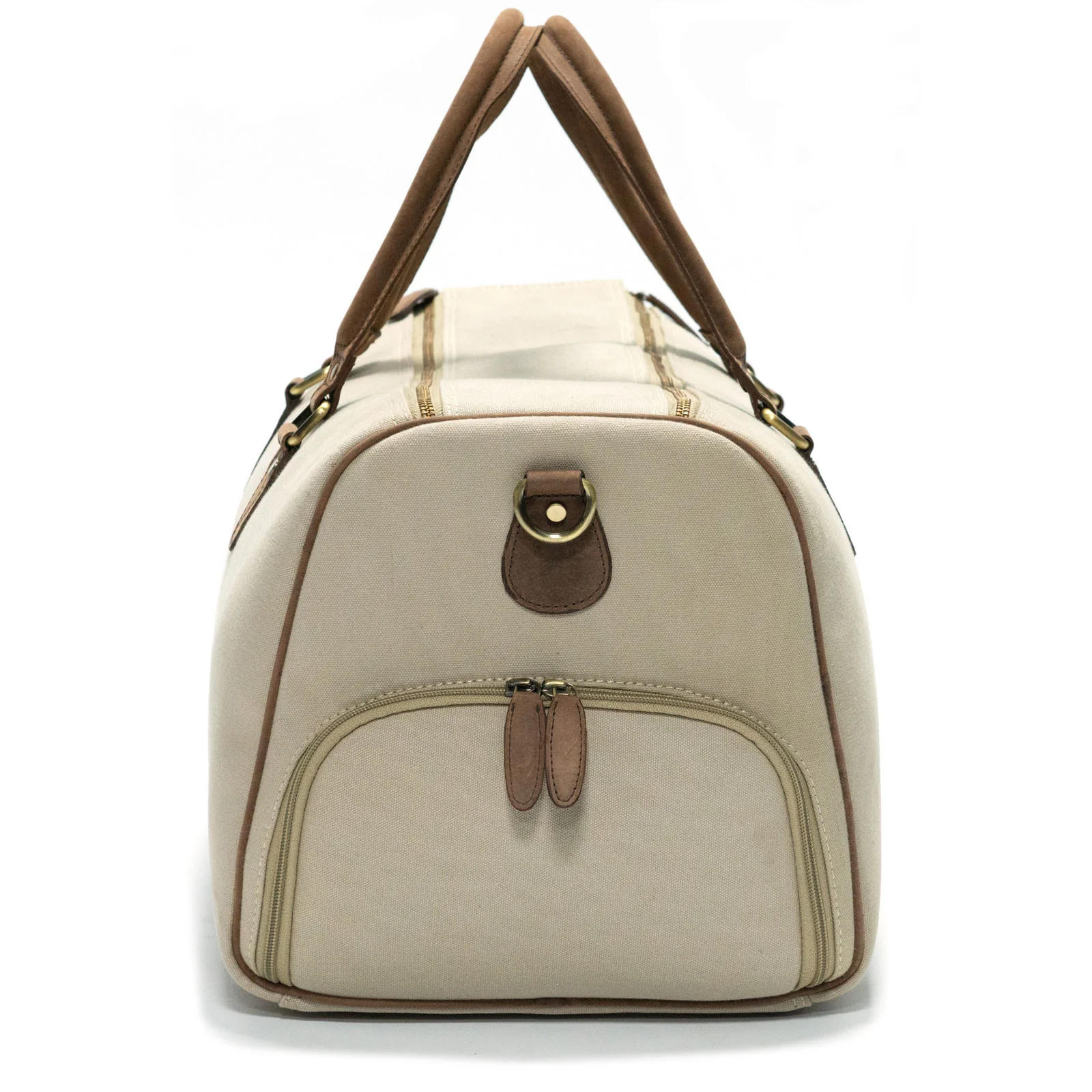 Herring Dorchester II Holdall in beige and brown - Image 2