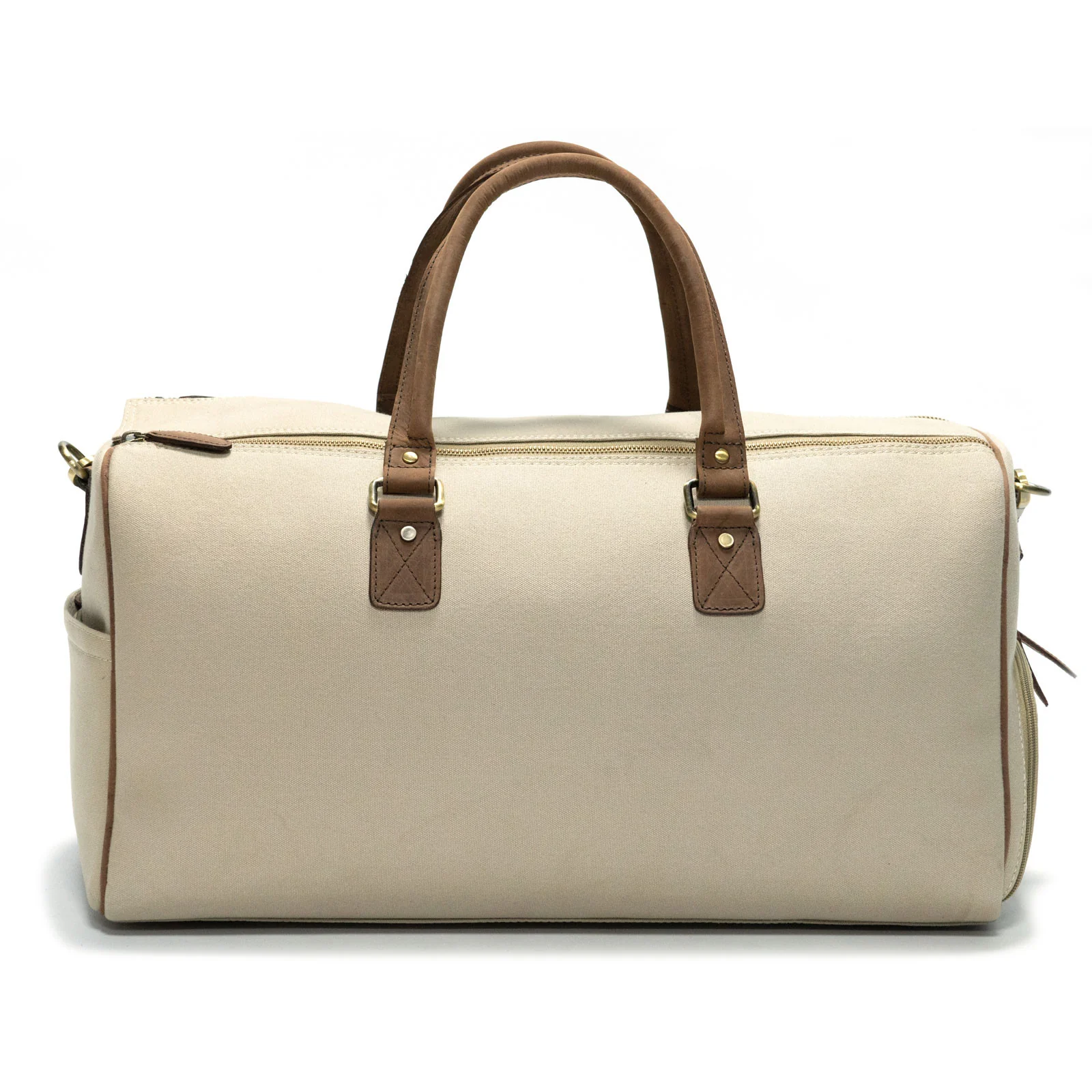 Herring Dorchester II Holdall in beige and brown - Image 6