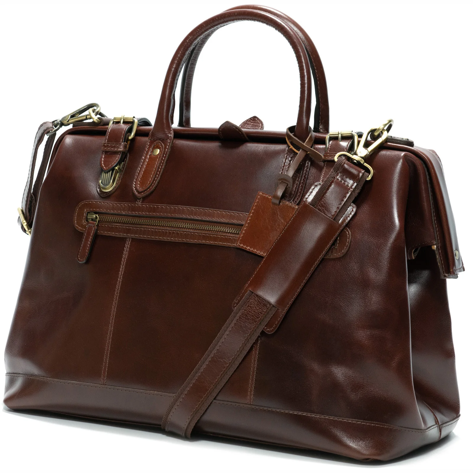 Herring Draycott II Doctors Bag in brandy