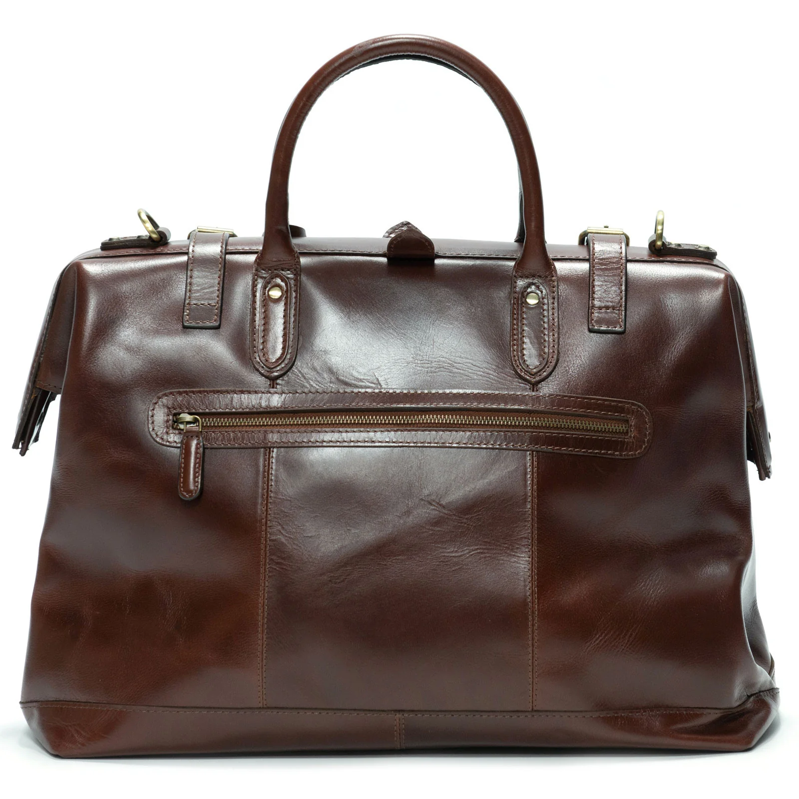 Herring Draycott II Doctors Bag in brandy - Image 3