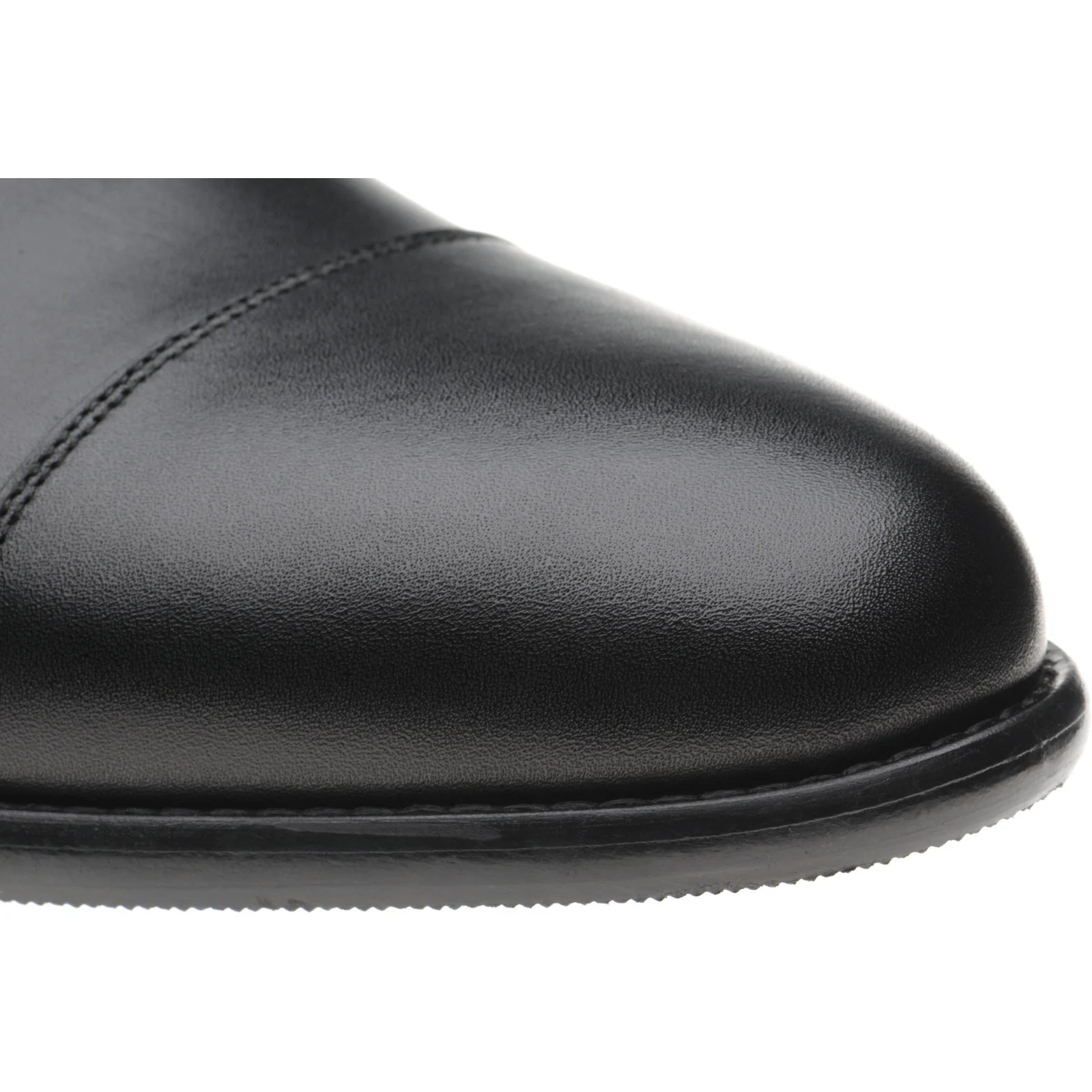 Herring Edgeware II mens hybrid-soled Oxfords in black calf - Image 5