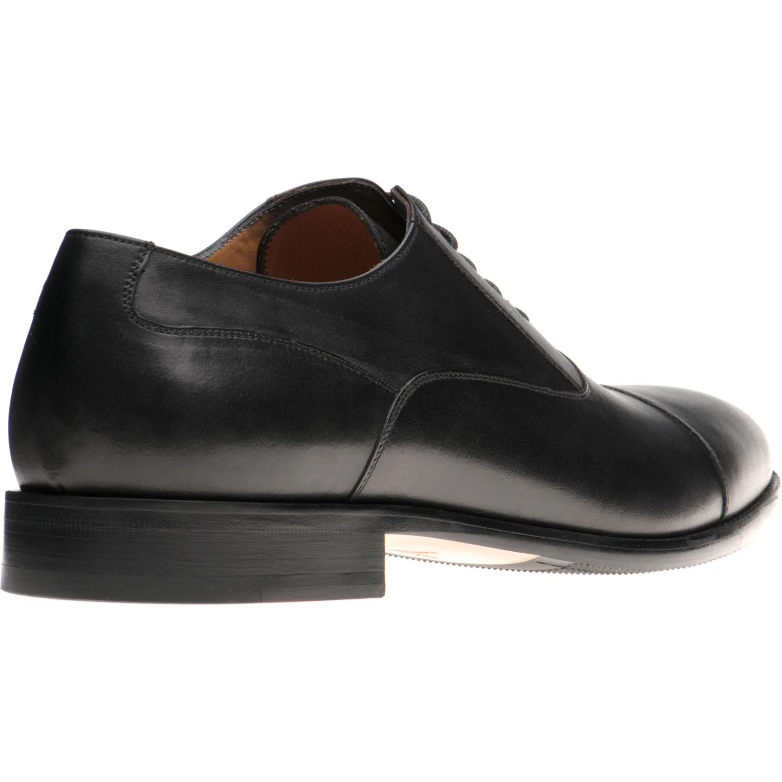 Herring Edgeware II mens hybrid-soled Oxfords in black calf (second) - Image 4