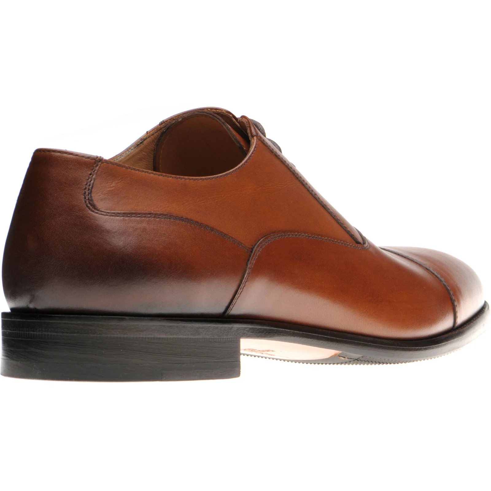 Herring Edgeware II mens hybrid-soled Oxfords in brown calf - Image 4