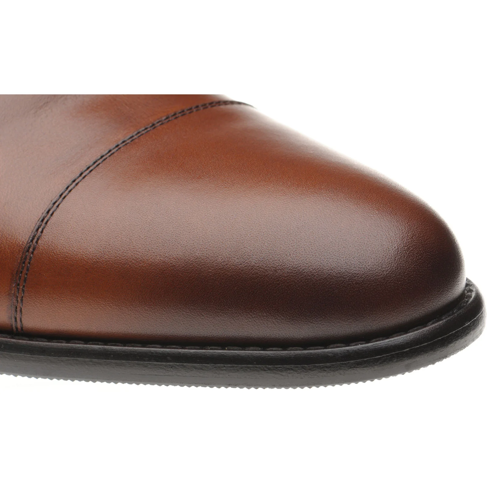 Herring Edgeware II mens hybrid-soled Oxfords in brown calf - Image 5