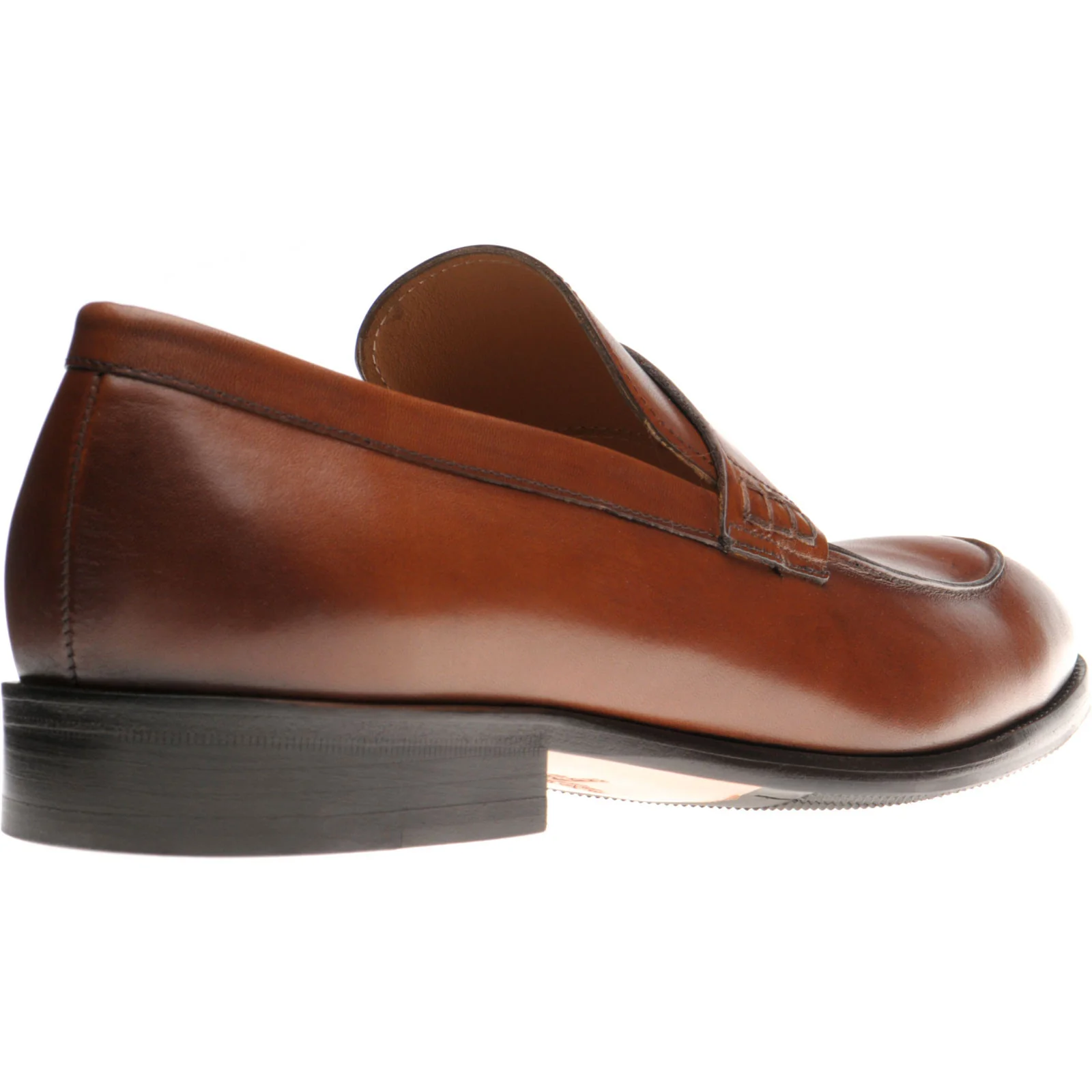 Herring Edmonton II mens hybrid-soled loafers in brown calf - Image 4