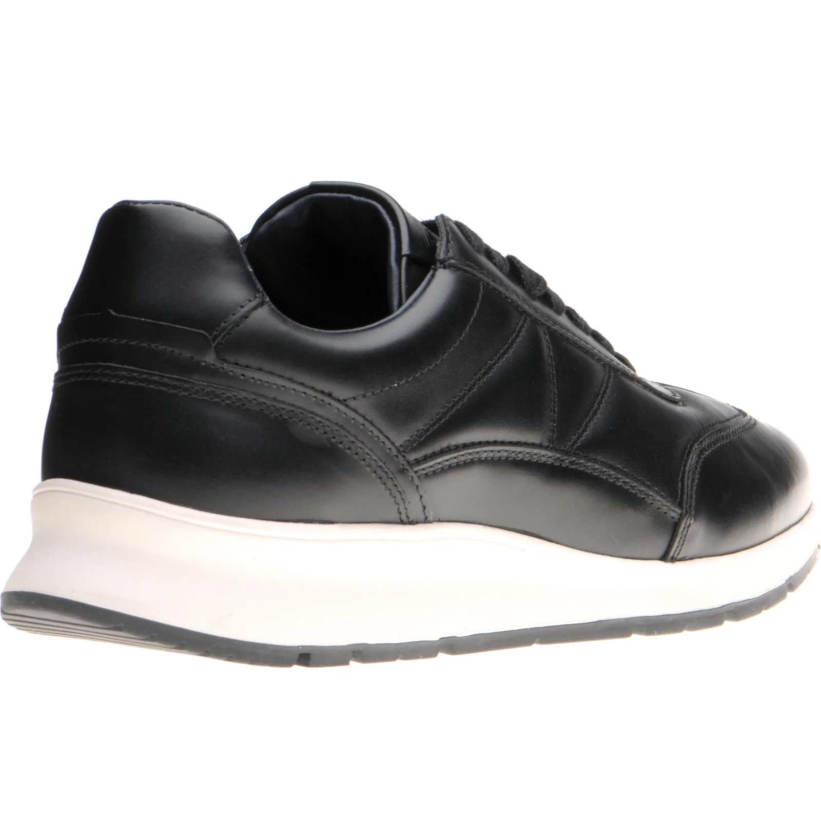 Herring Elan mens rubber-soled in black calf - Image 4