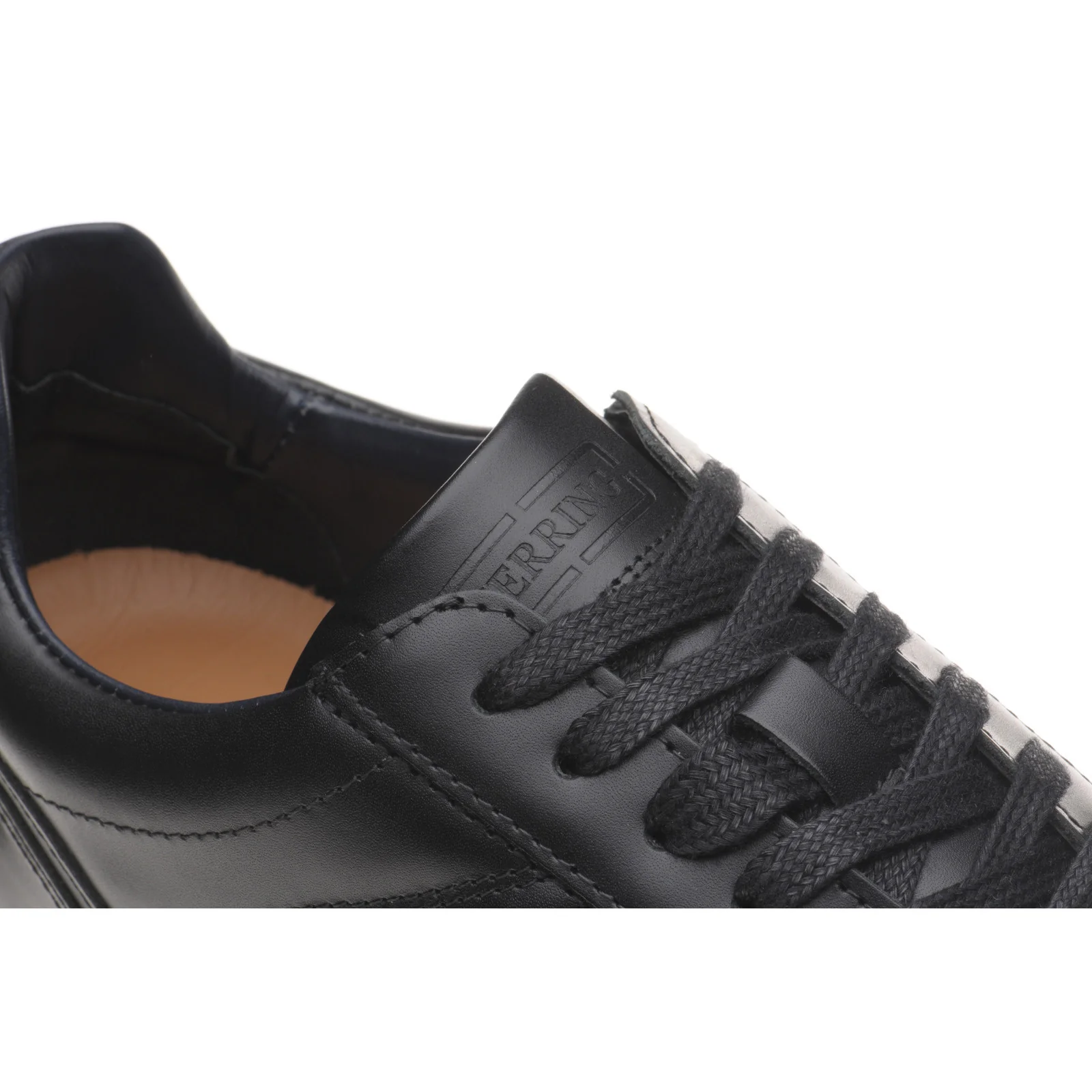 Herring Elan mens rubber-soled in black calf - Image 5