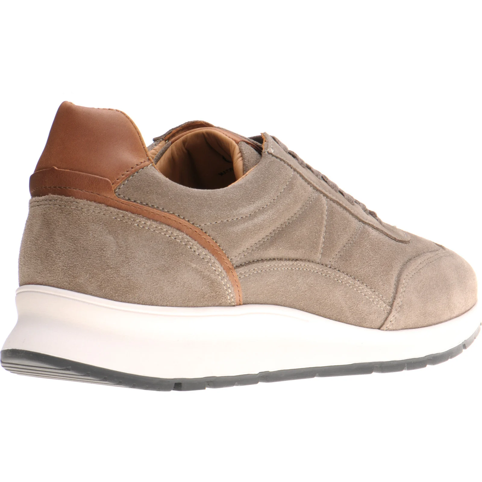 Herring Elan mens rubber-soled in mocha suede - Image 4