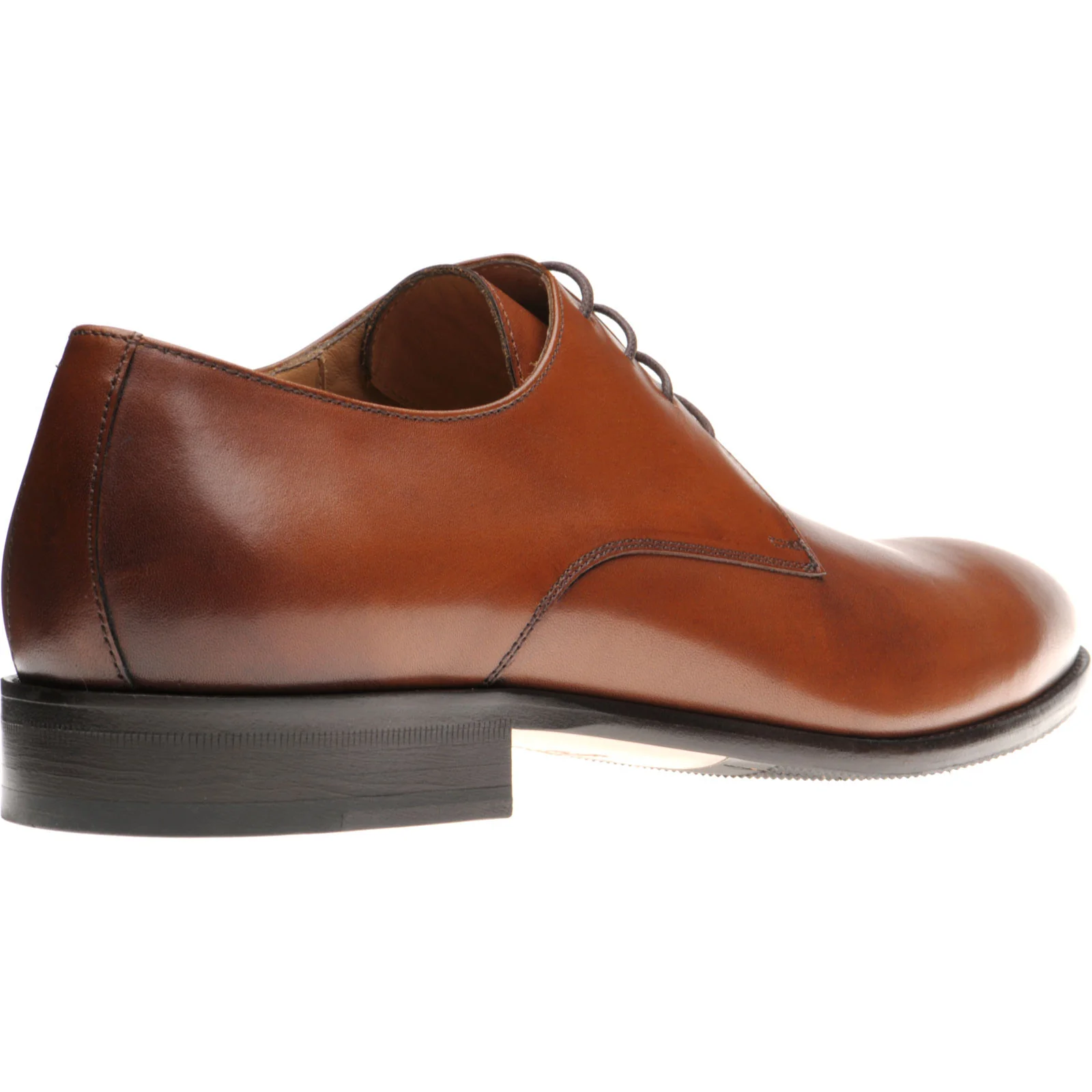 Herring Epping II mens hybrid-soled Derby shoes in brown calf - Image 4
