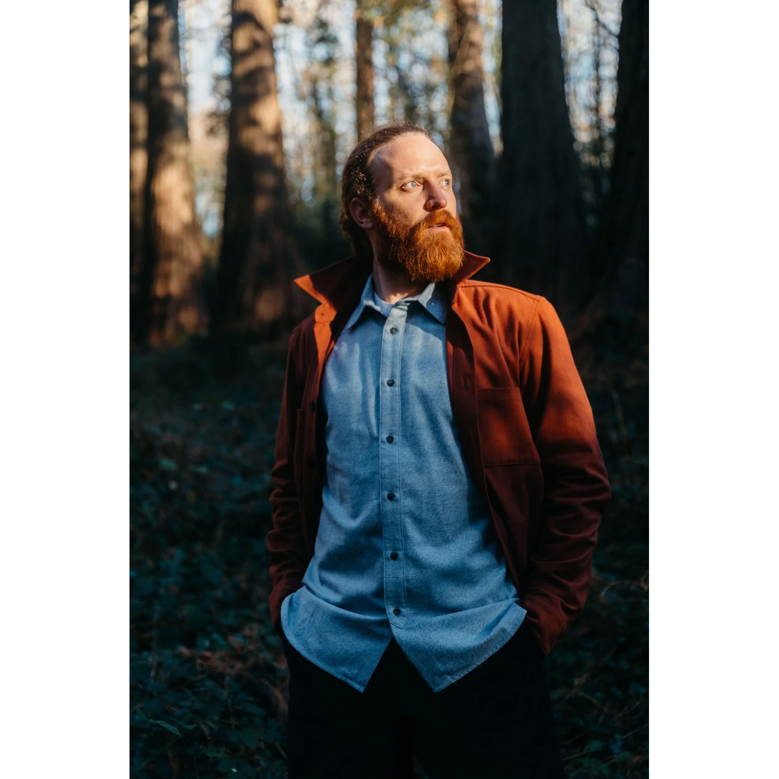 Herring Farley Shirt by Peregrine in ocean - Image 2