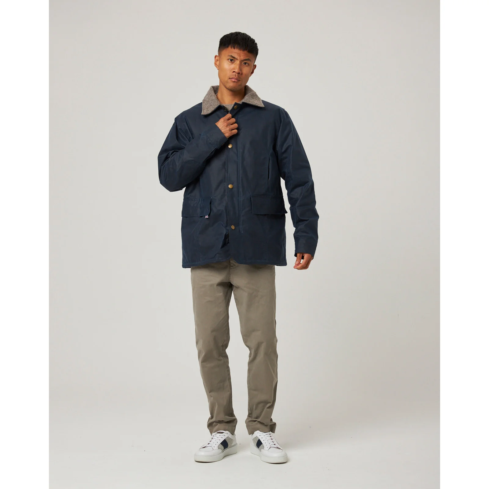 Herring Field Jacket by Peregrine in marine - Image 2