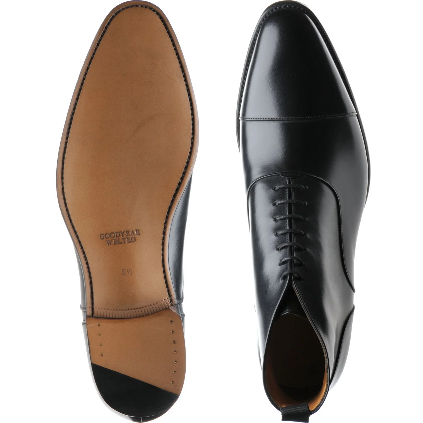Herring Flynn mens boots in black calf - Image 3